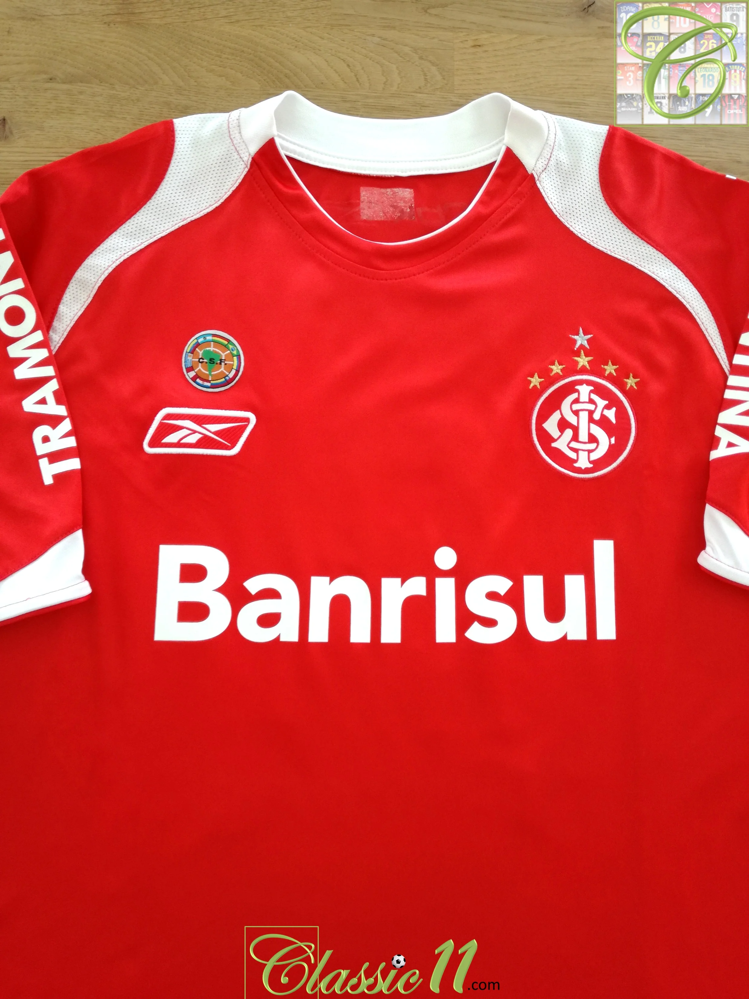 2007 Internacional Home Football Shirt #9 (L) - Image 2