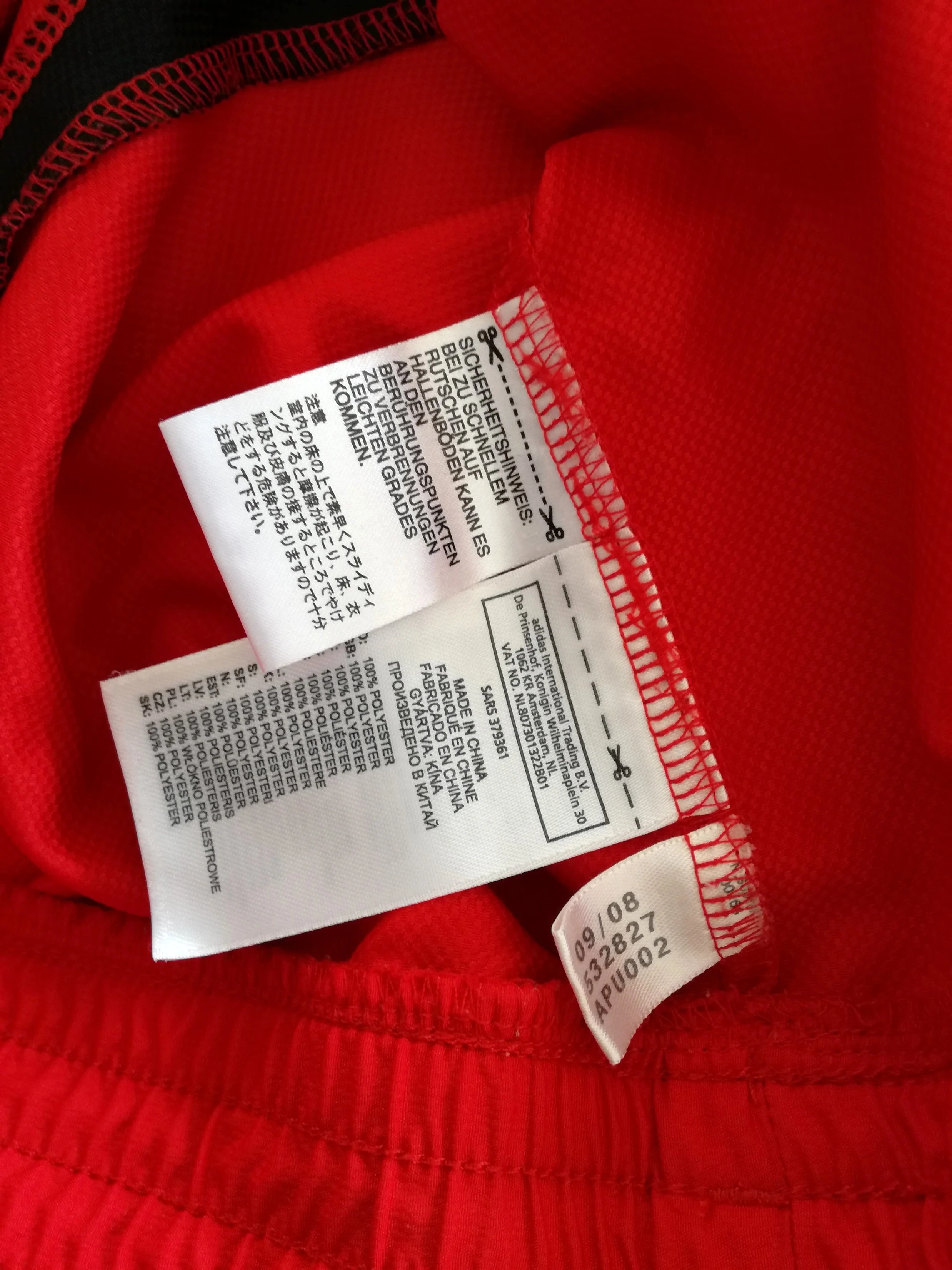 2008/09 Liverpool Hooded Drill Top (L) - Image 5