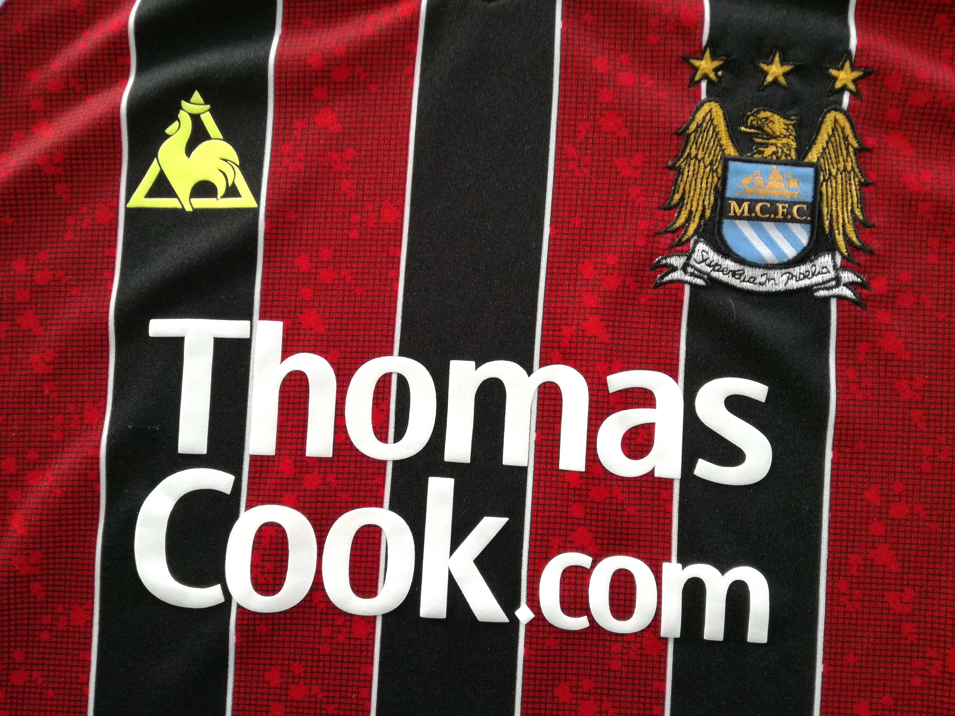 2008/09 Man City Away Football Shirt (XL) - Image 5