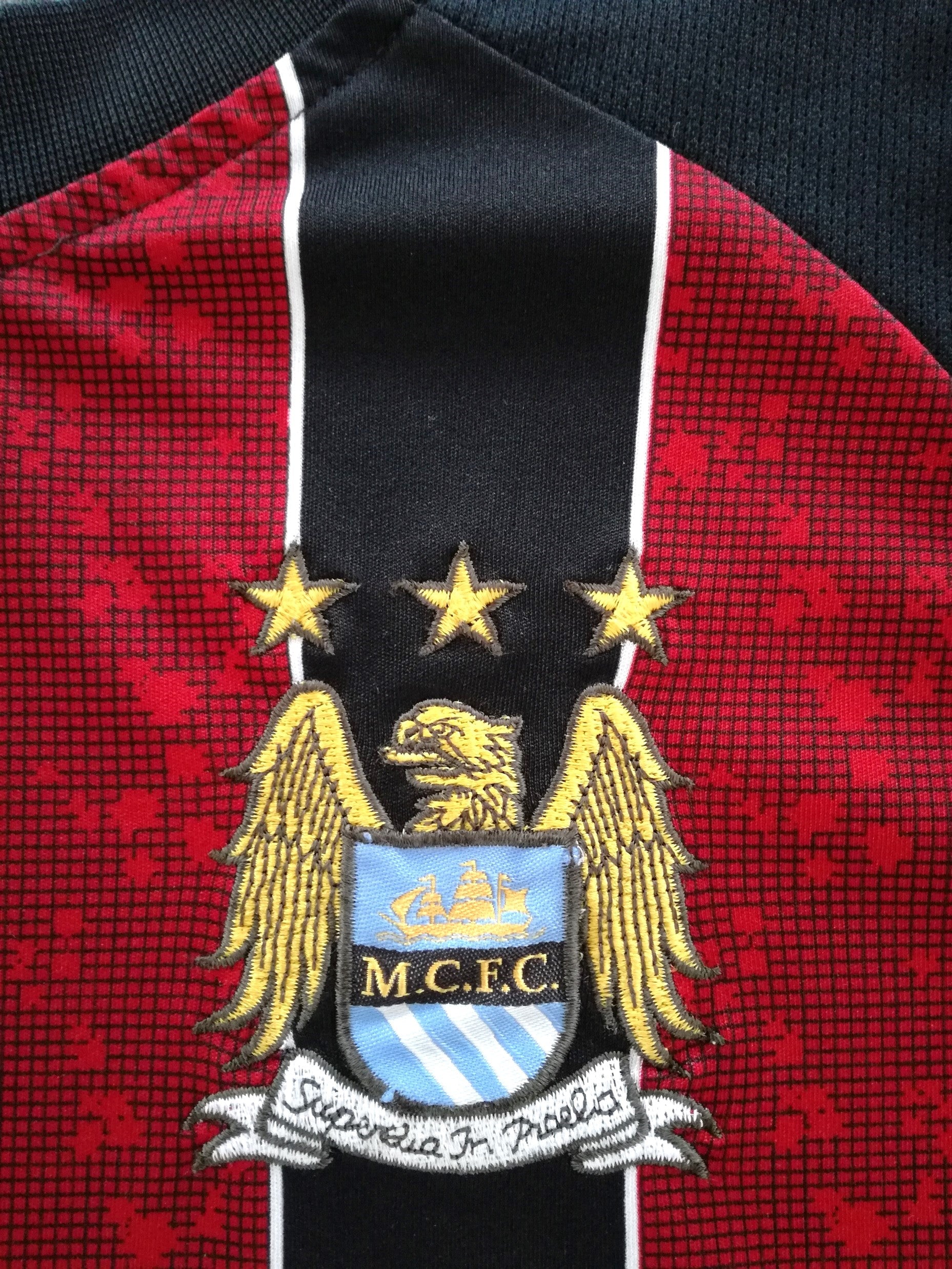 2008/09 Man City Away Football Shirt (XL) - Image 2