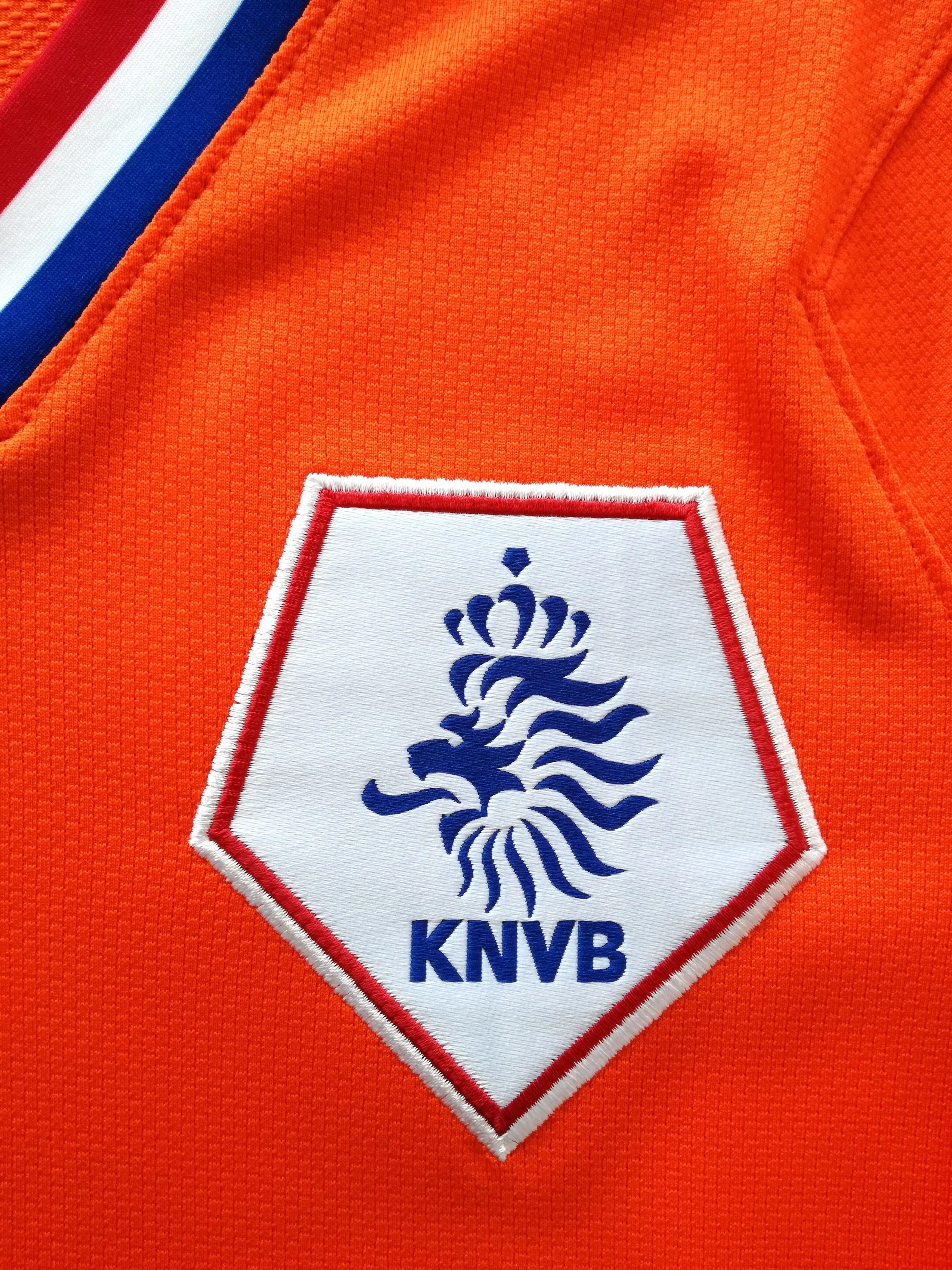 2008/09 Netherlands Home Football Shirt (M) - Image 2
