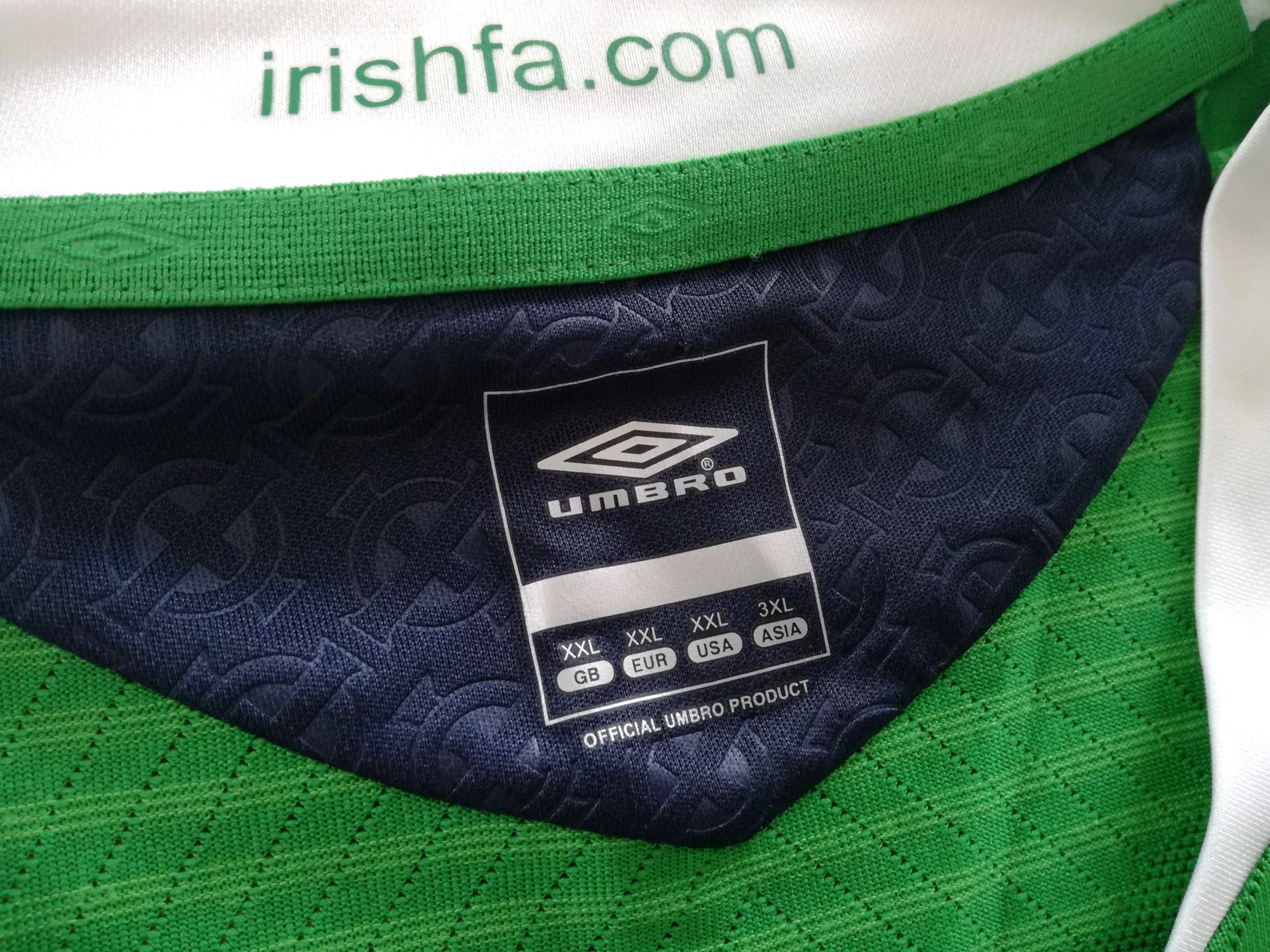 2008/09 Northern Ireland Home Football Shirt. (XXL) - Image 5