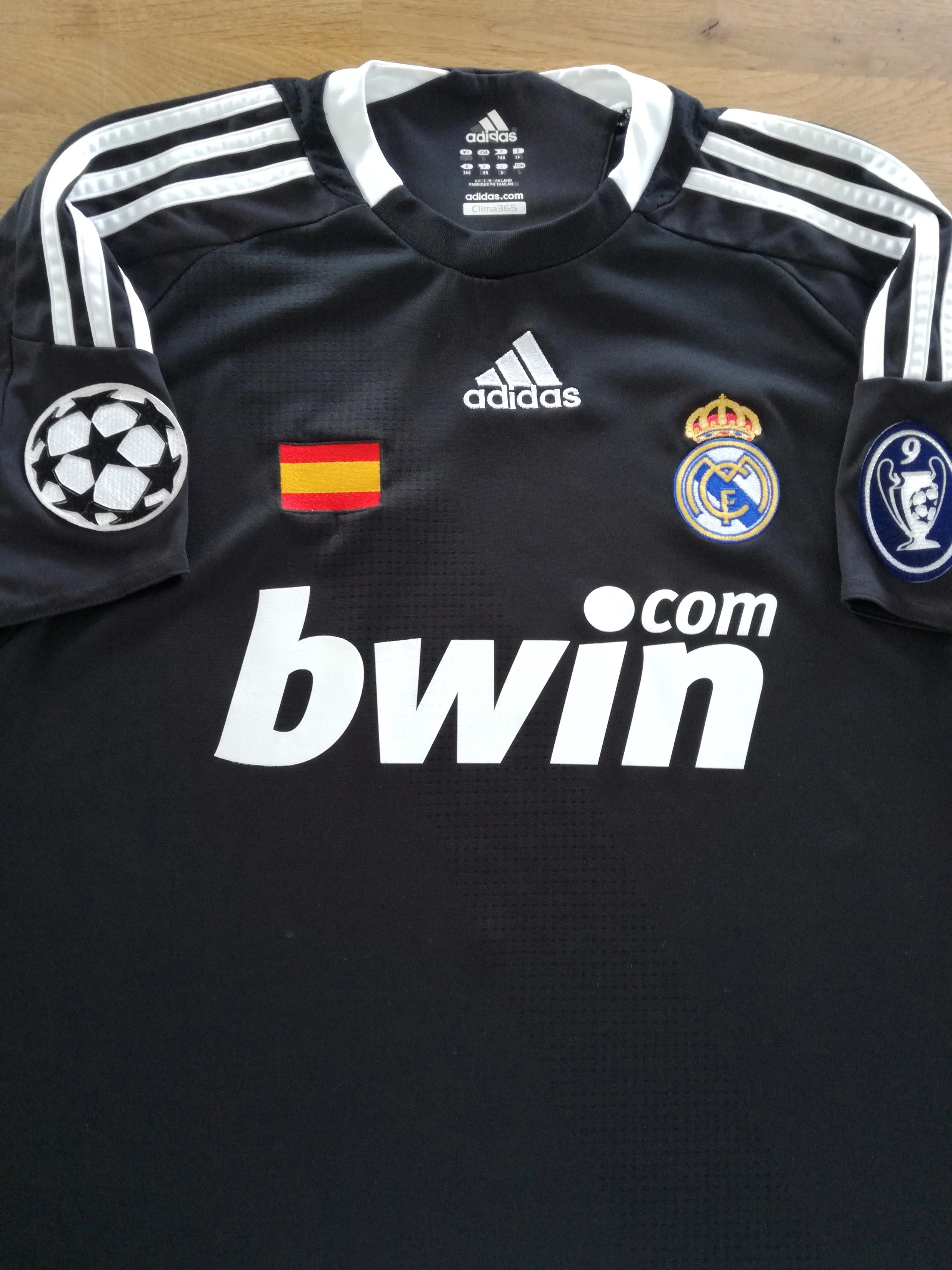 2008/09 Real Madrid 3rd Champions League Football Shirt (Kids)