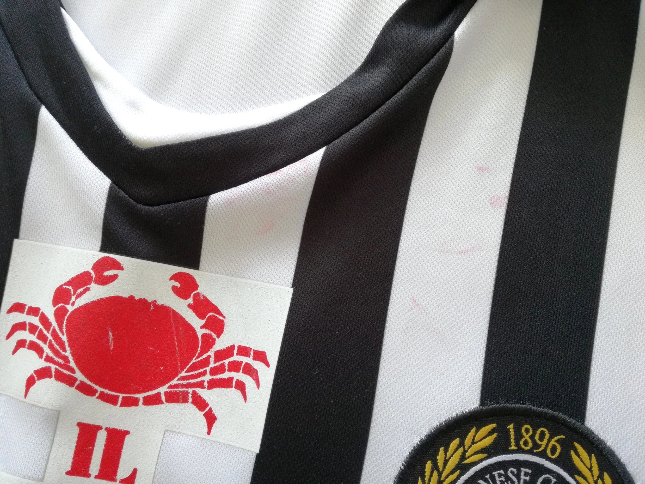 2008/09 Udinese Home Serie A Football Shirt. (XL) - Image 3