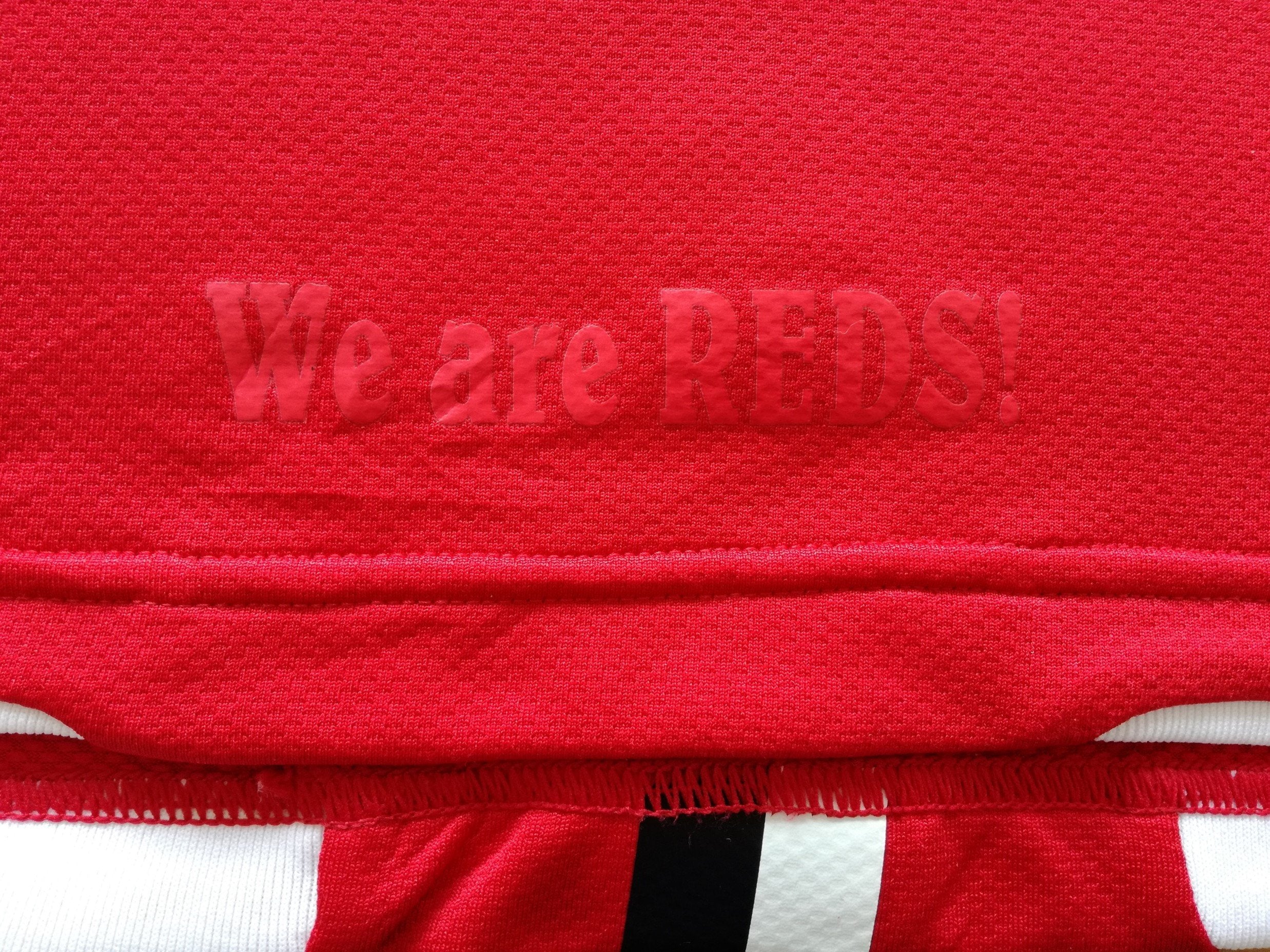 2008 Urawa Red Diamonds Home J. League Football Shirt Tsuboi #2 (L) - Image 7