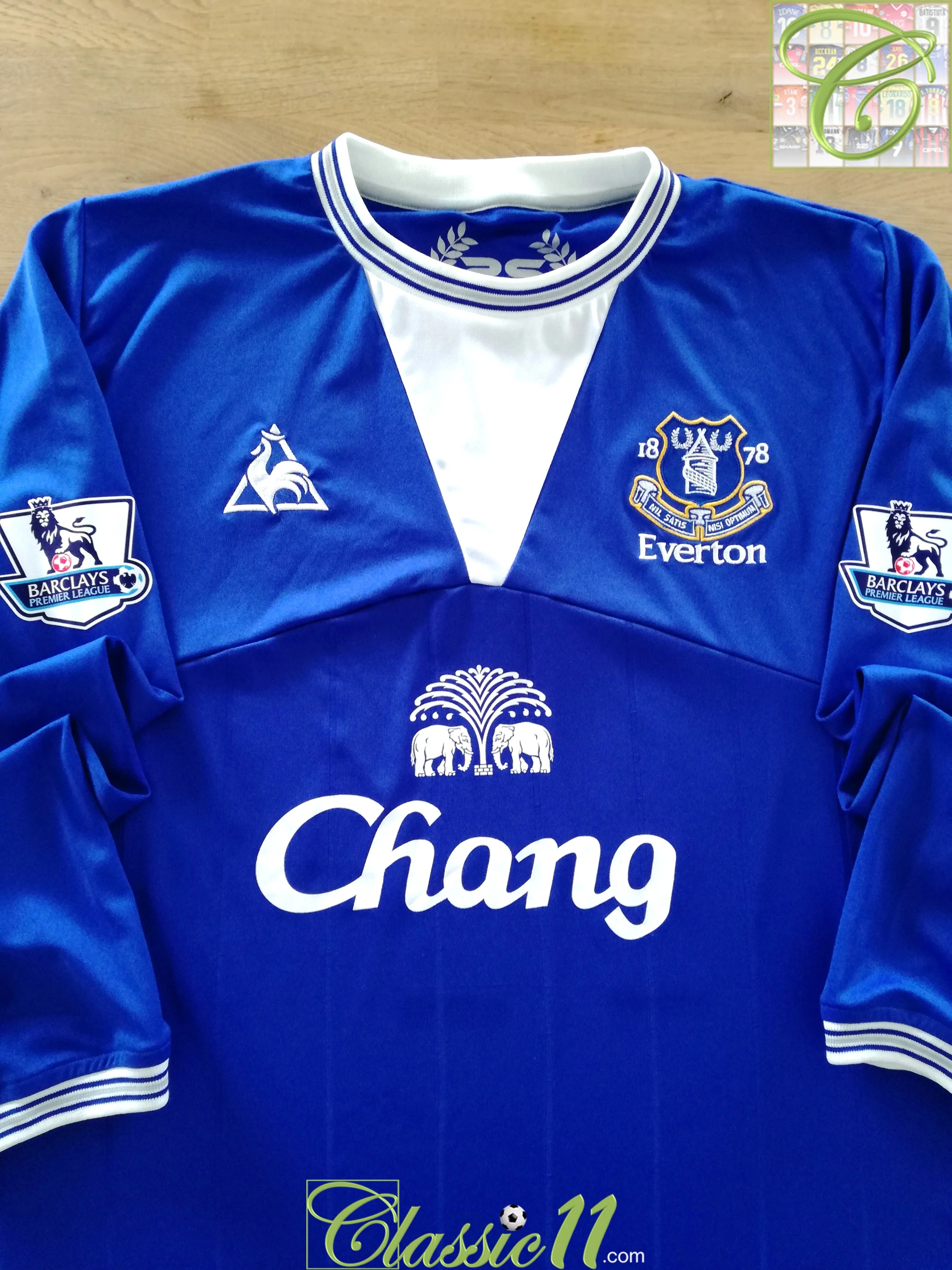 2009/10 Everton Home Premier League Football Shirt. Cahill #17 (XXL) - Image 2