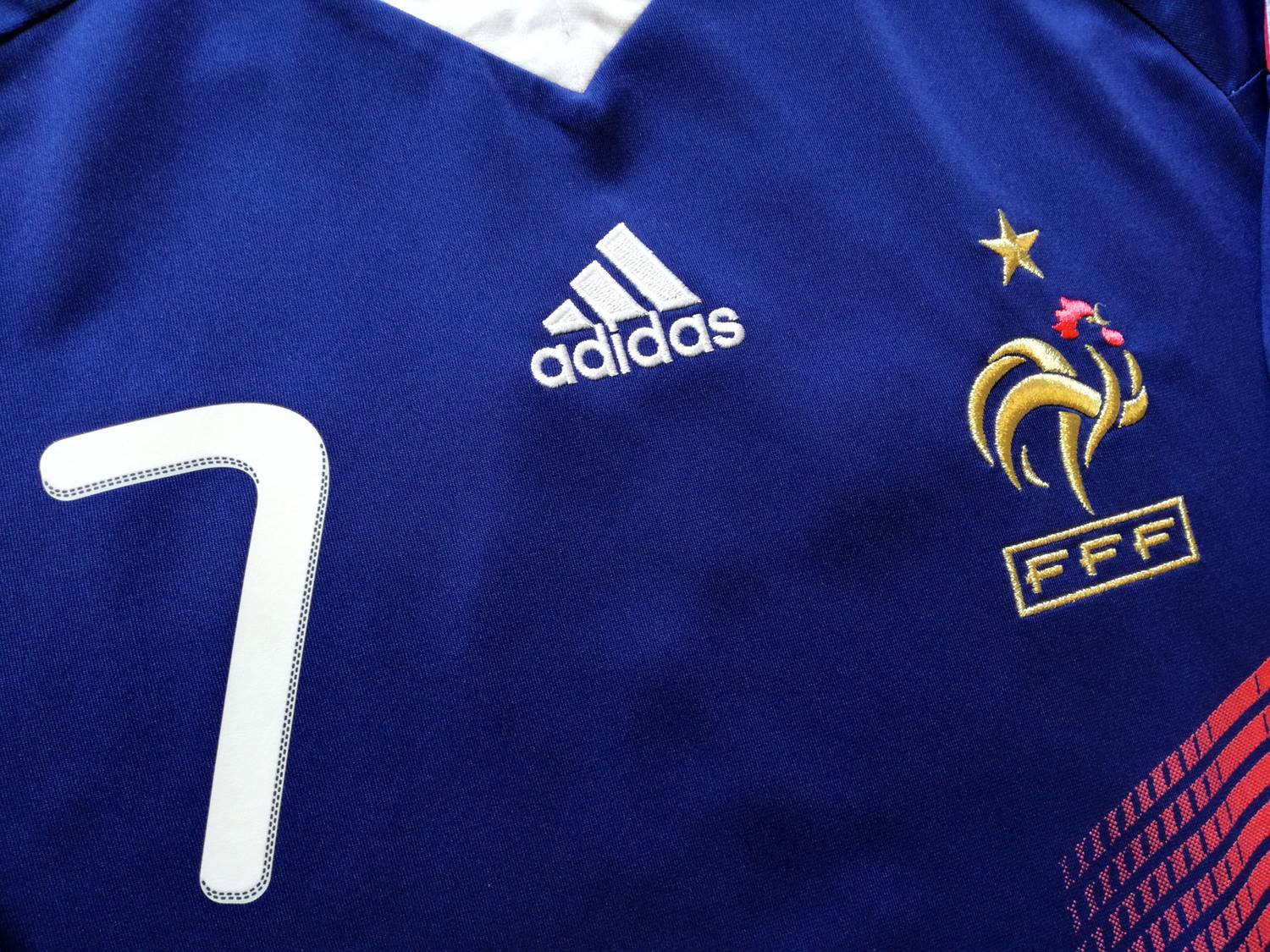 2009/10 France Home Football Shirt Ribery #7 (S) - Image 4