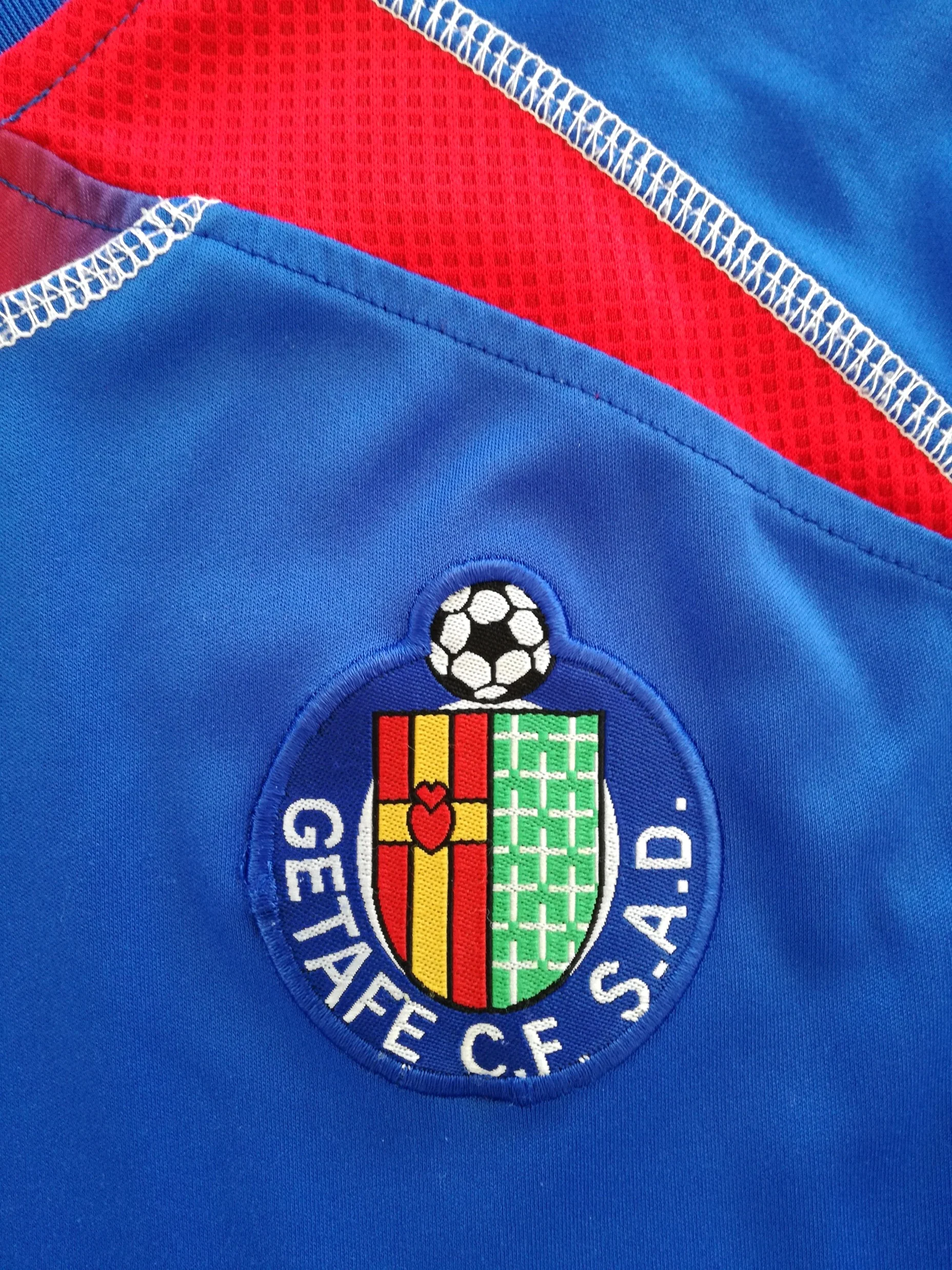 2009/10 Getafe Home La Liga Football Shirt (L) - Image 2