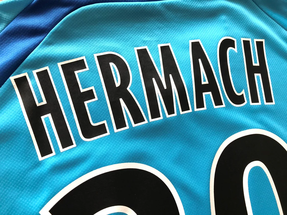 2009/10 RC Lens Away Football Shirt. Hermach #20 (M) - Image 7