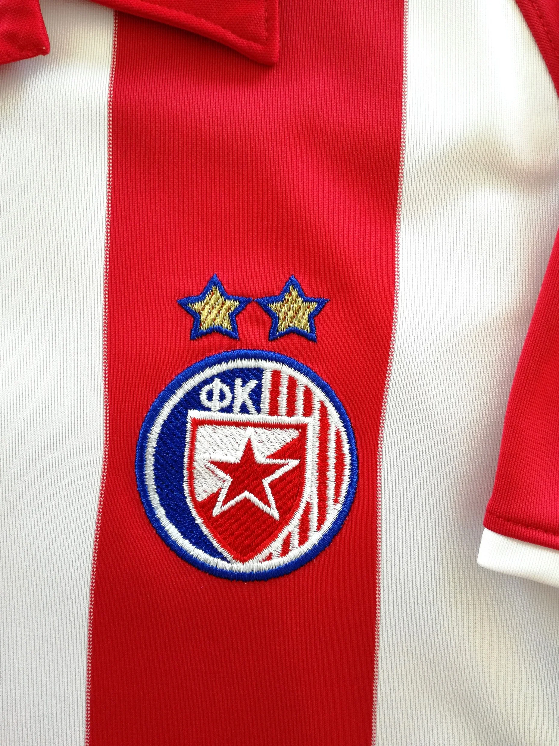 2009/10 Red Star Belgrade Home Football Shirt (S) - Image 2
