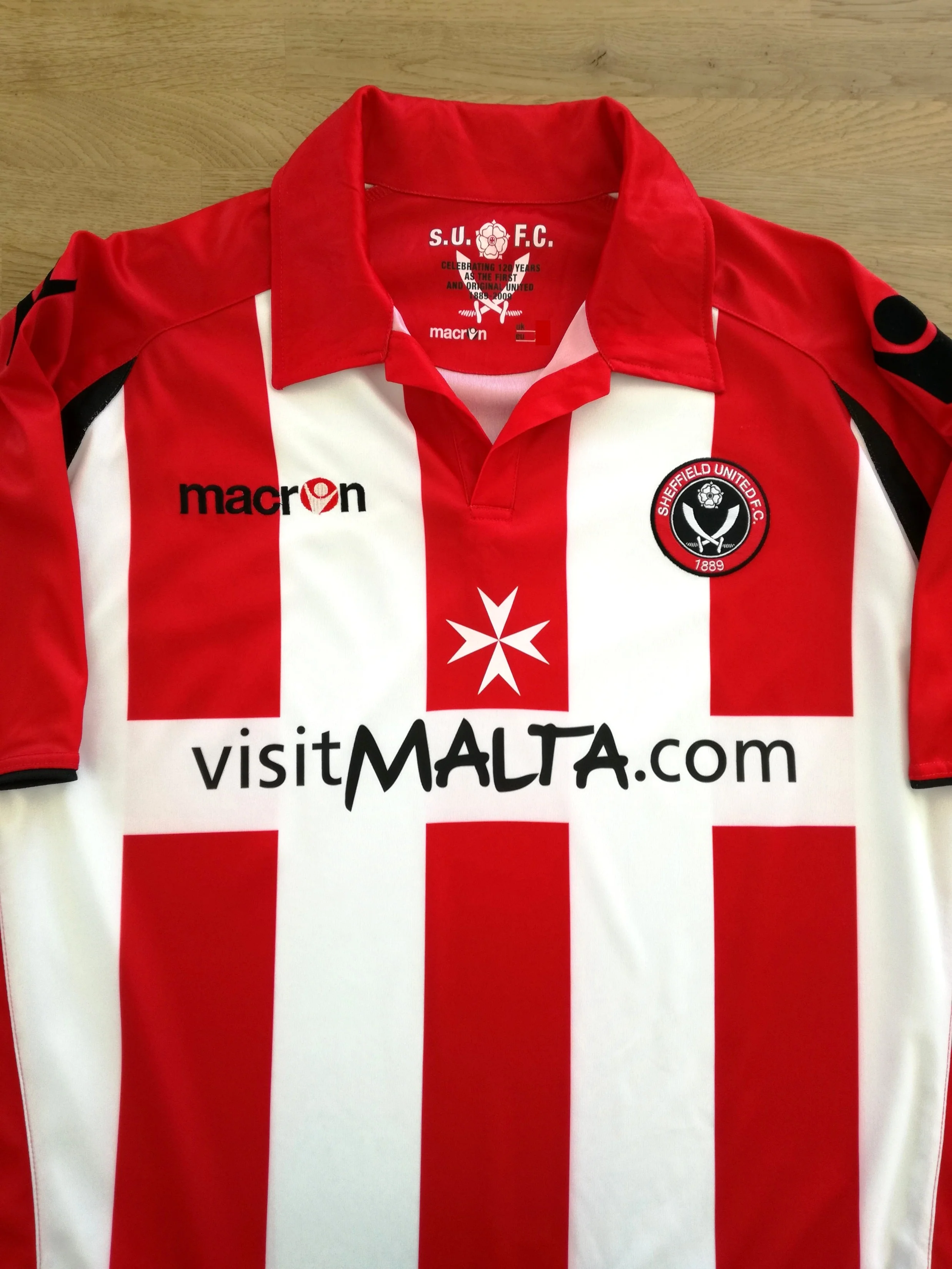 2009/10 Sheffield United Home Football Shirt (L)