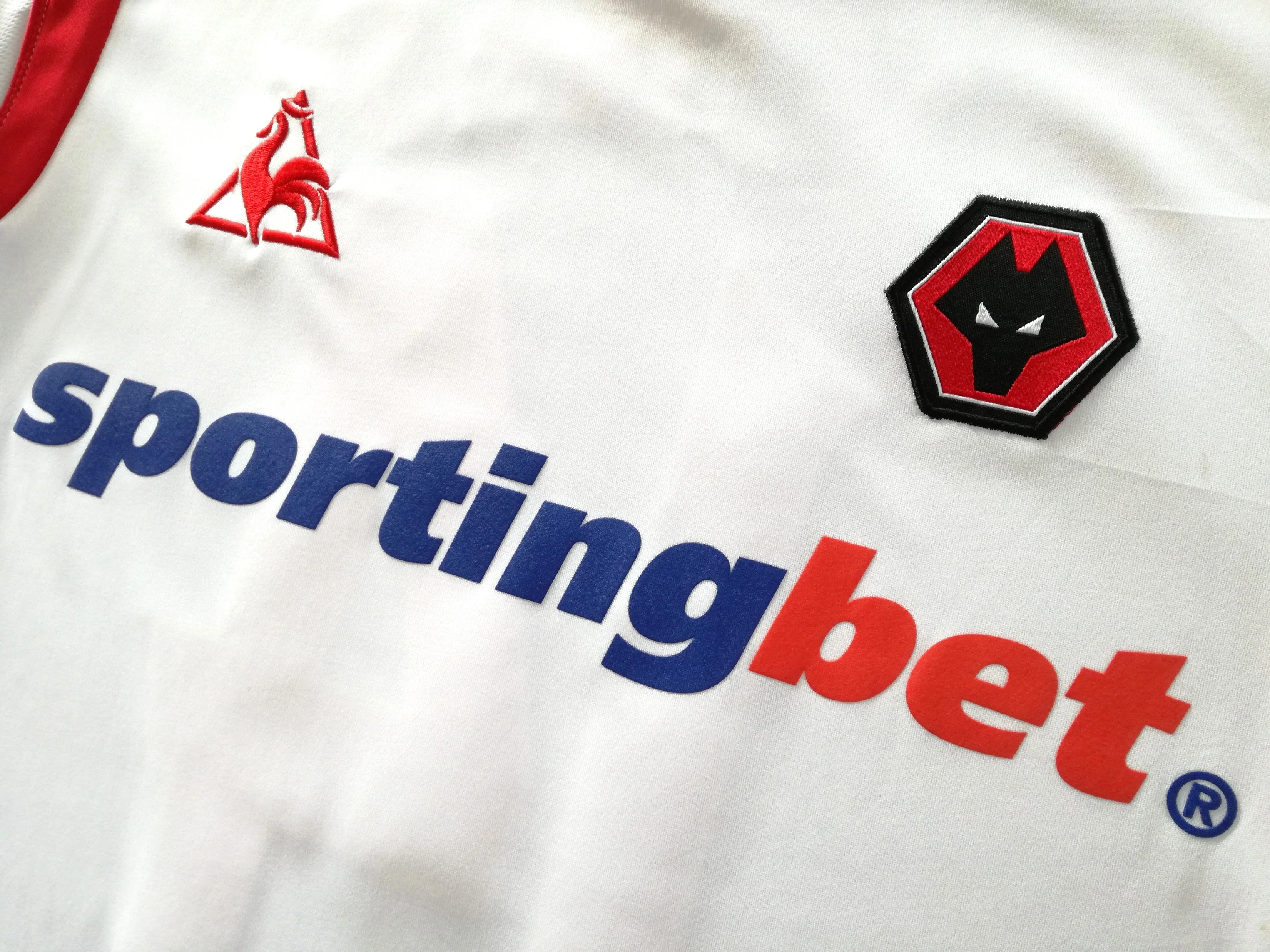 2009/10 Wolves Away Premier League Football Shirt Jones #14 (Signed) (L) - Image 6