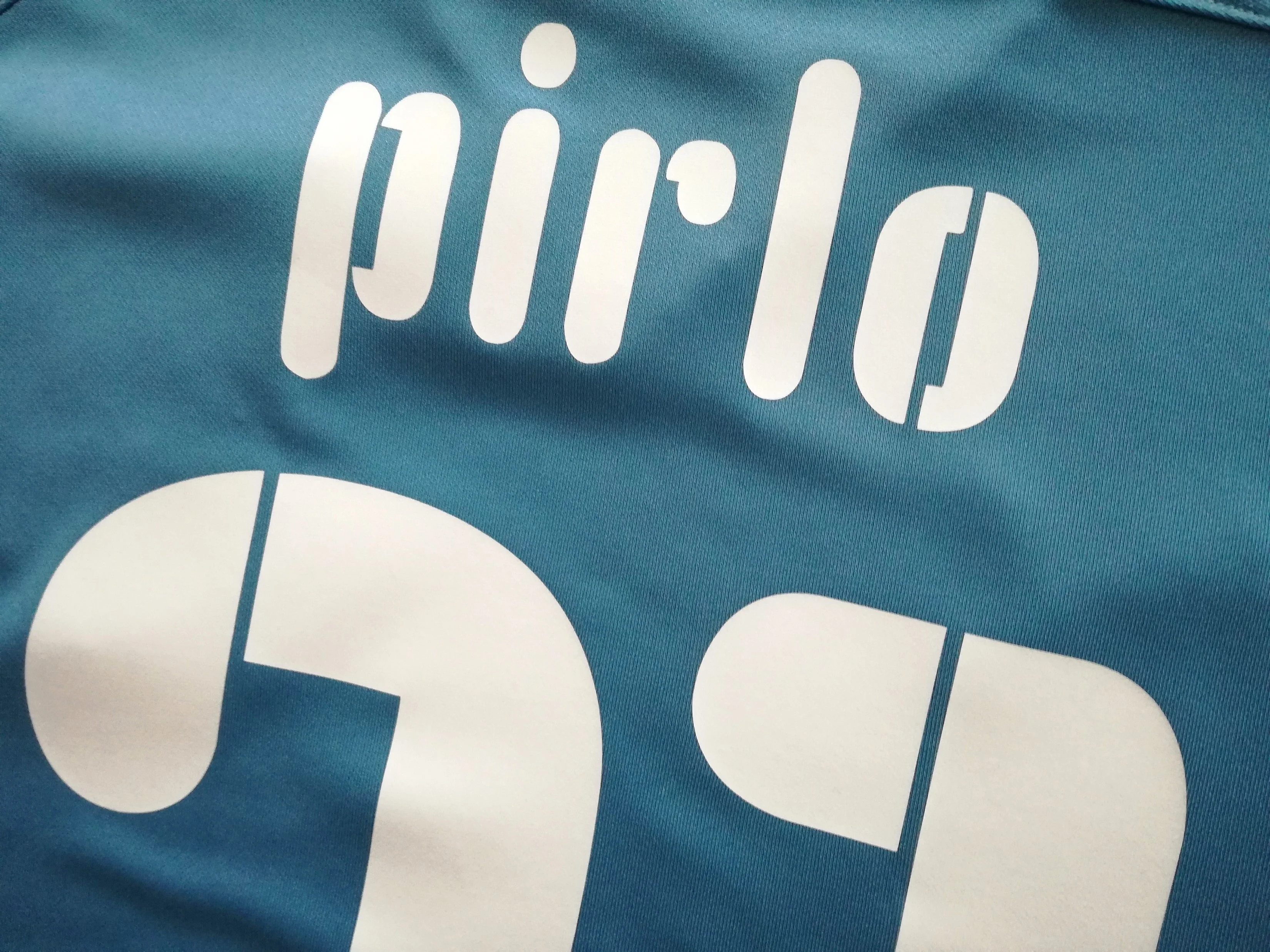 2009 Italy Home Confederations Cup Football Shirt Pirlo #21 (M) - Image 7