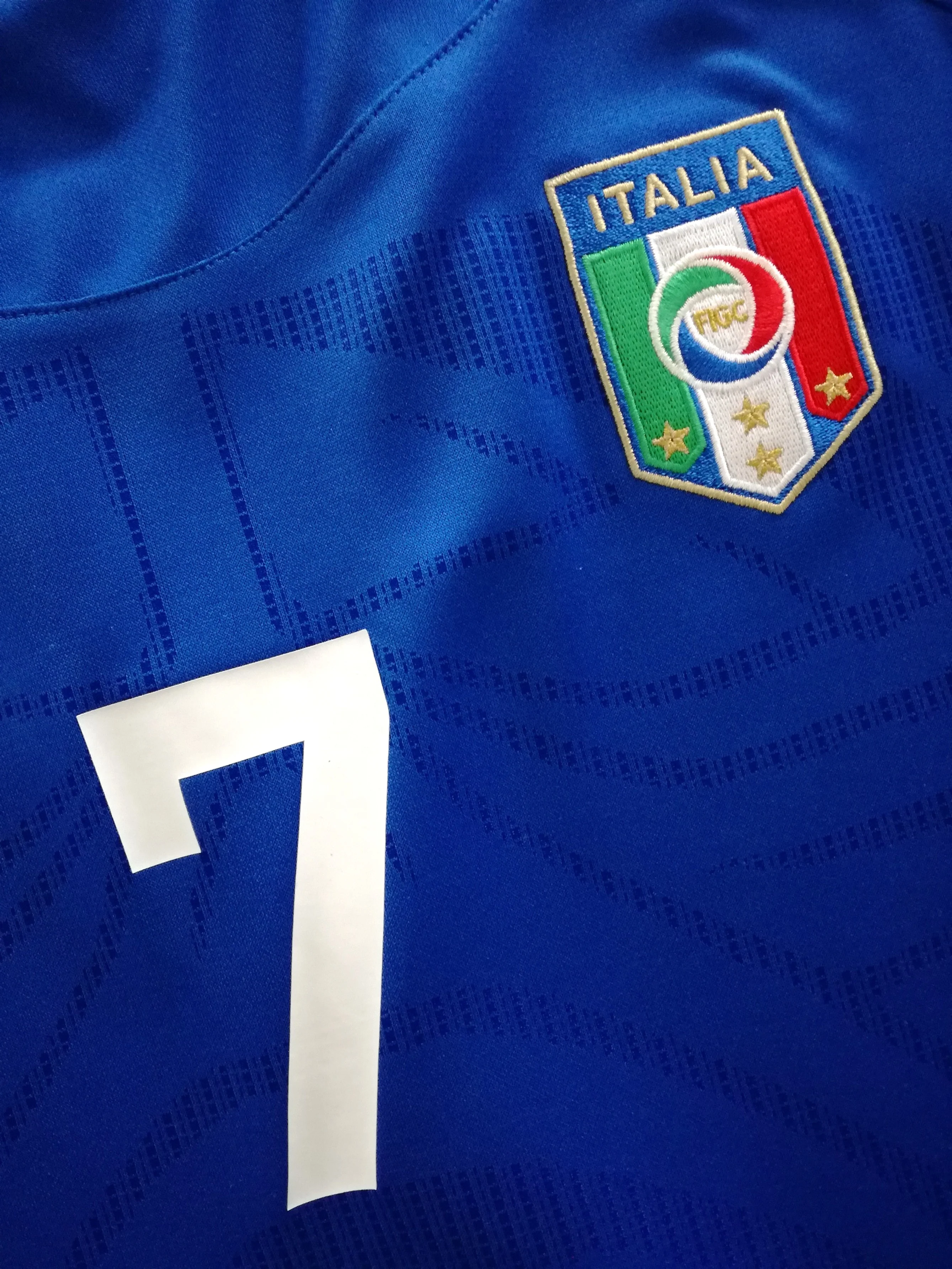 2010/11 Italy Home Football Shirt Del Piero #7 (XL) - Image 5