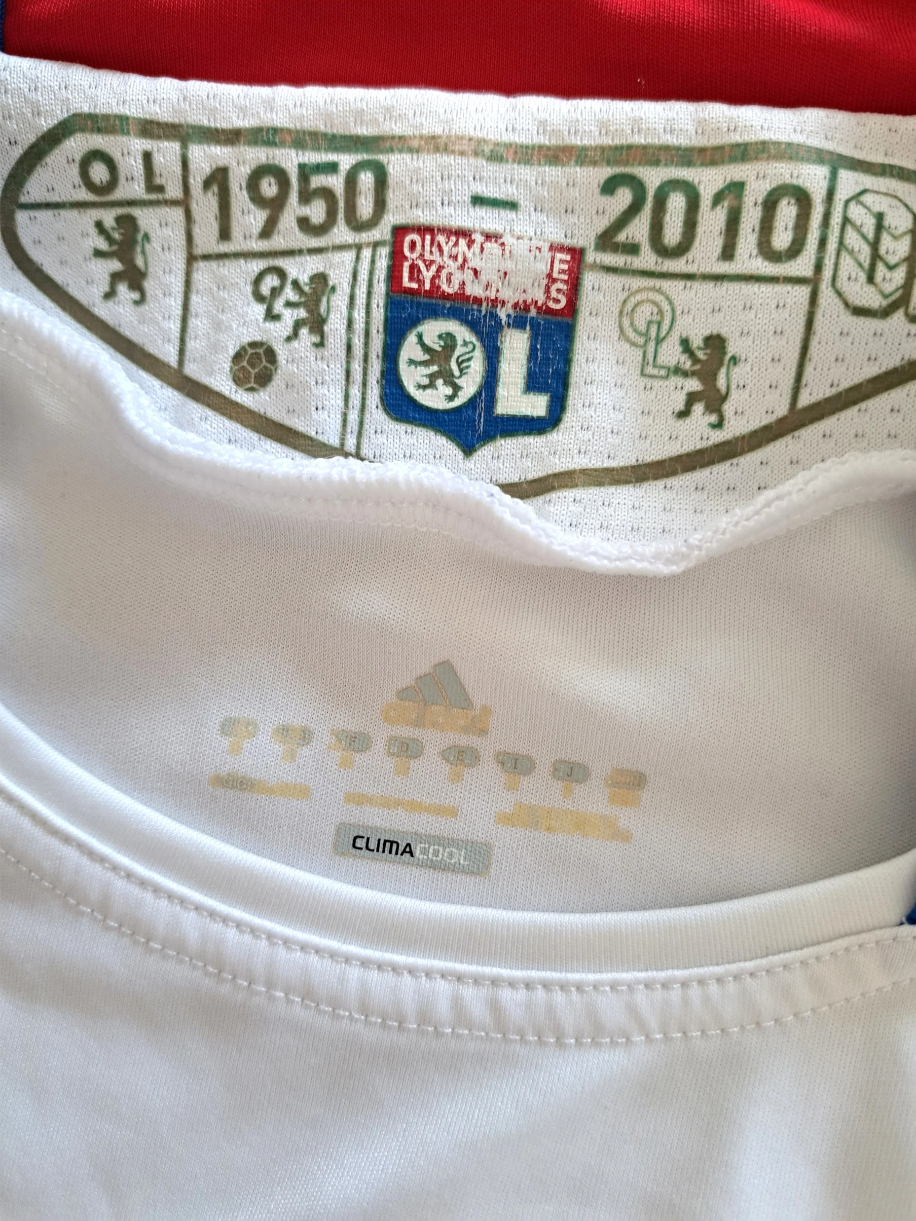 2010/11 Lyon Home Football Shirt (L) - Image 2
