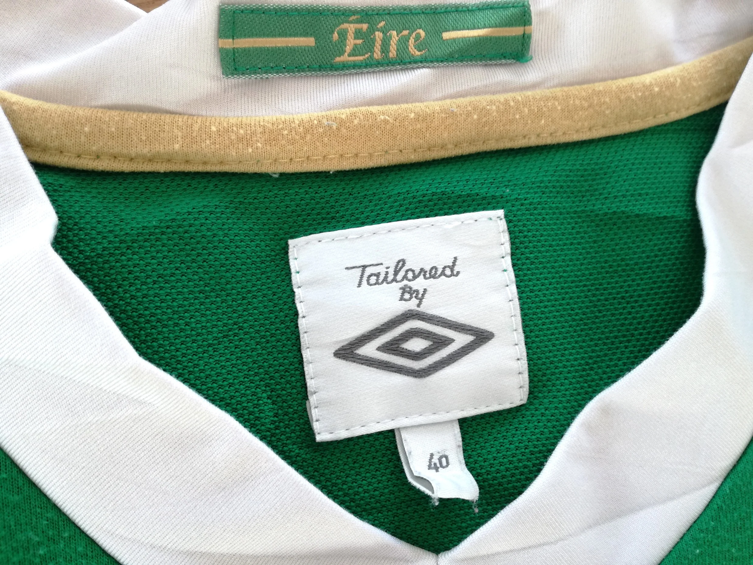 2010/11 Republic Of Ireland Home Football Shirt (M) - Image 5