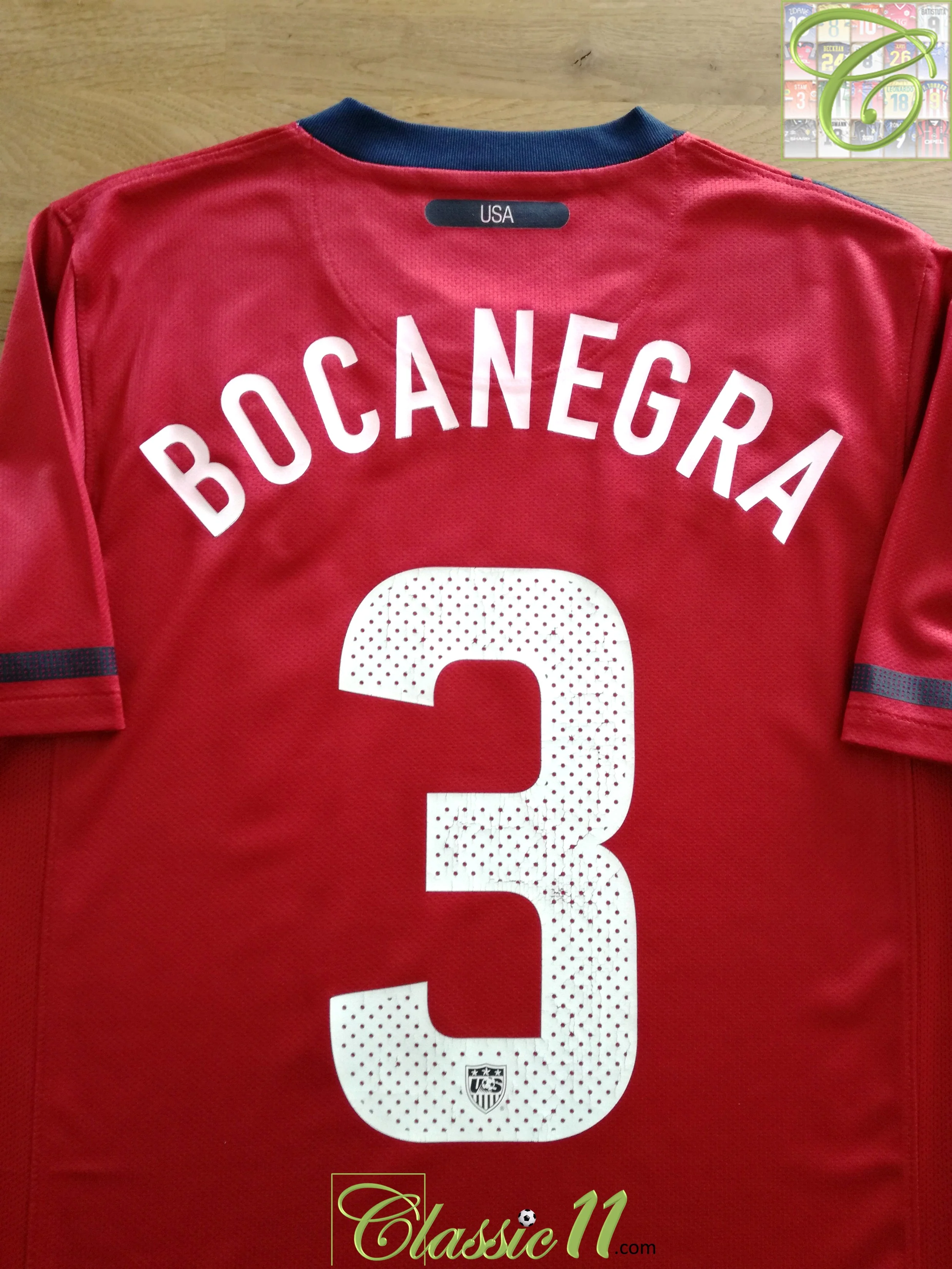 2010/11 USA 3rd Football Shirt Bocanegra #3 (S)