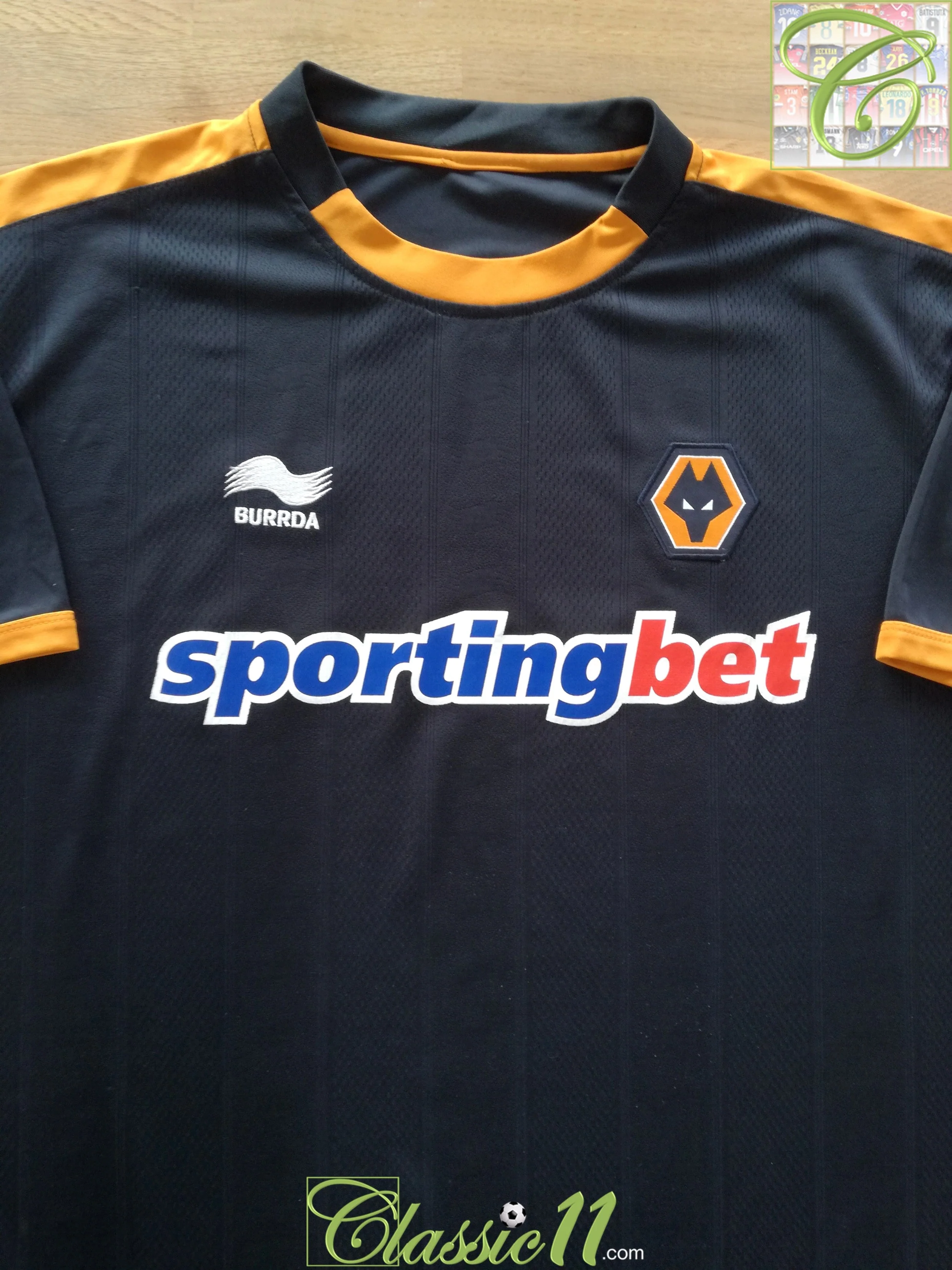 2010/11 Wolves Away Football Shirt (XL)