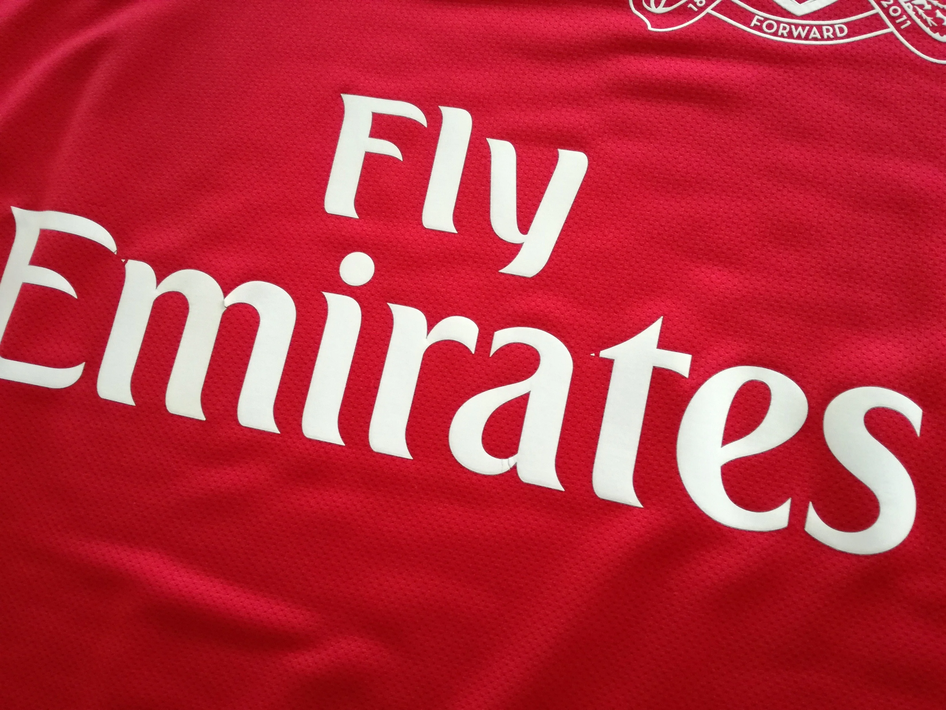 2011/12 Arsenal Home 125th Anniversary Football Shirt (M) - Image 6