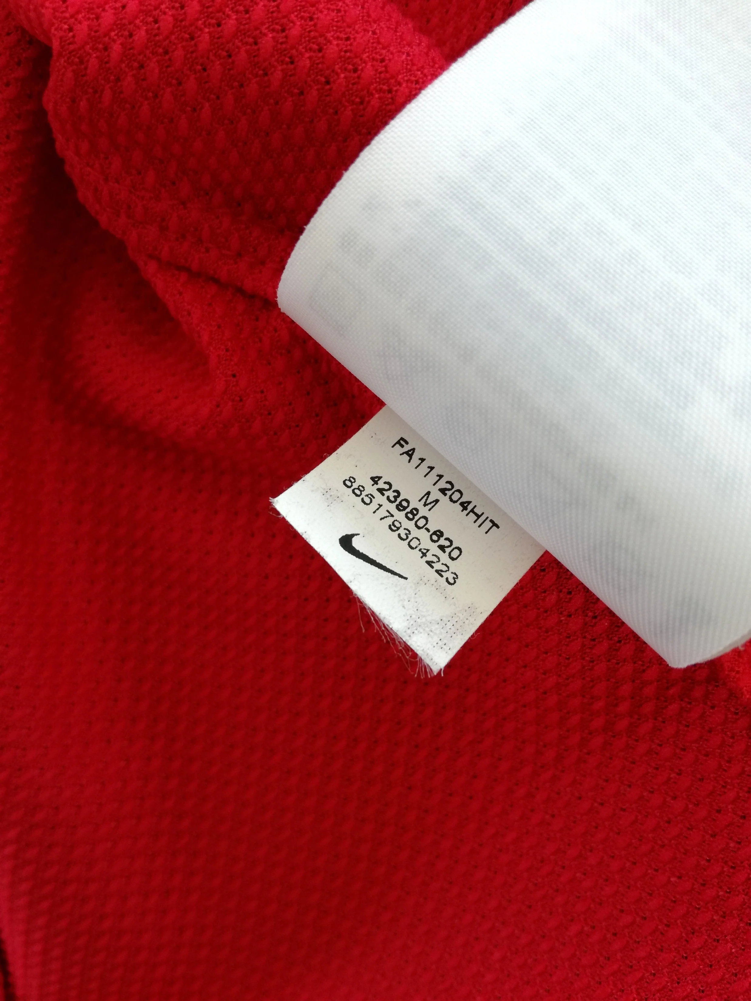 2011/12 Arsenal Home Premier League Football Shirt v.Persie #10 (M) - Image 9