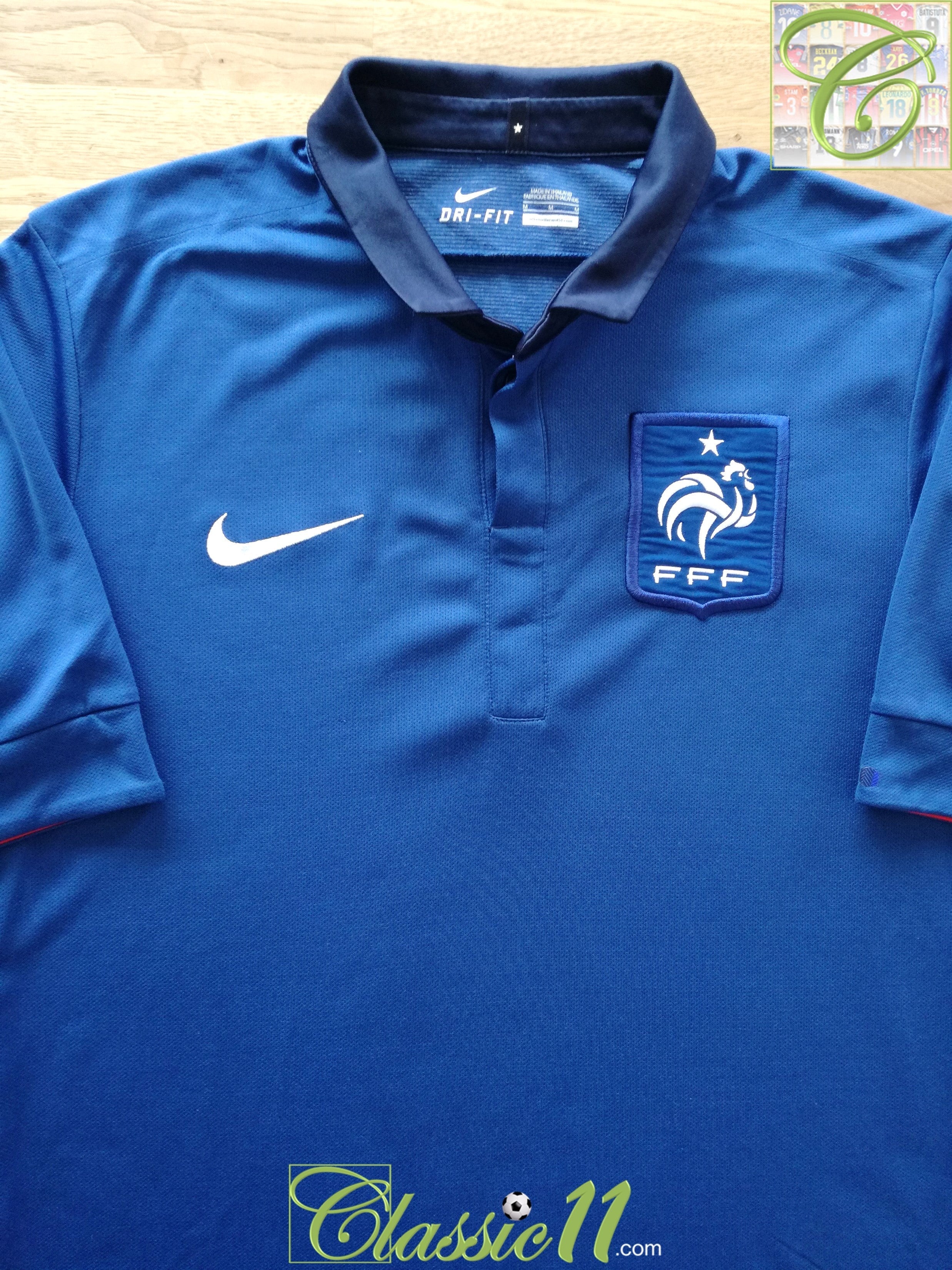 2011/12 France Home Football Shirt (XXL)