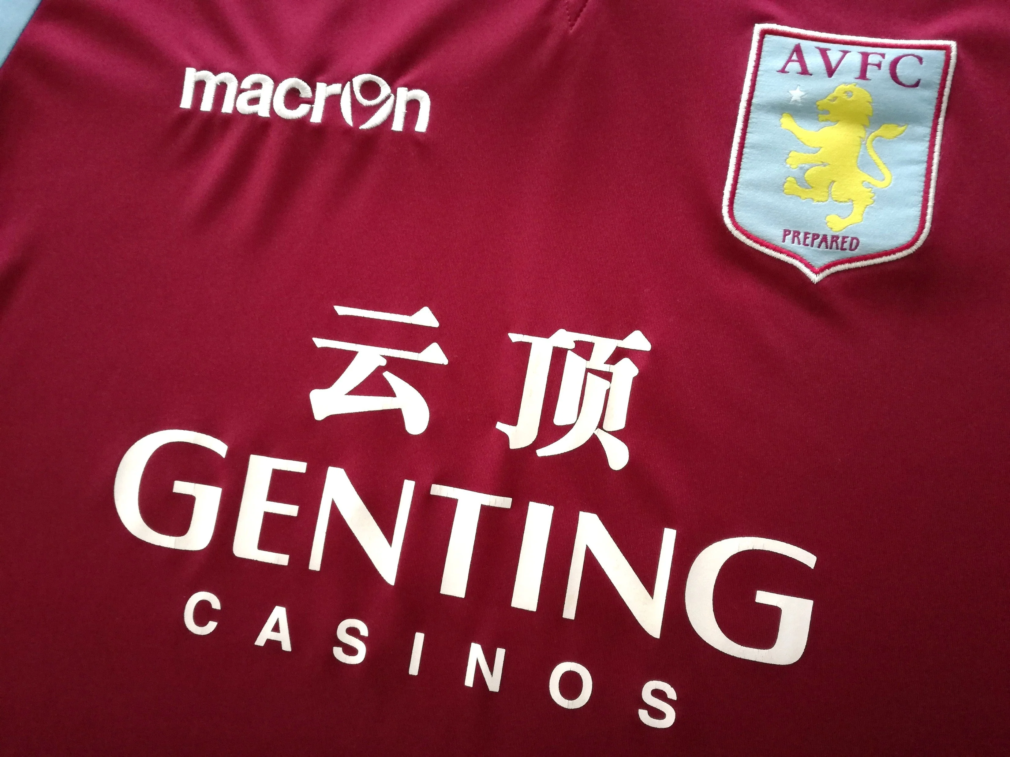 2012/13 Aston Villa Home Football Shirt. (L) - Image 3
