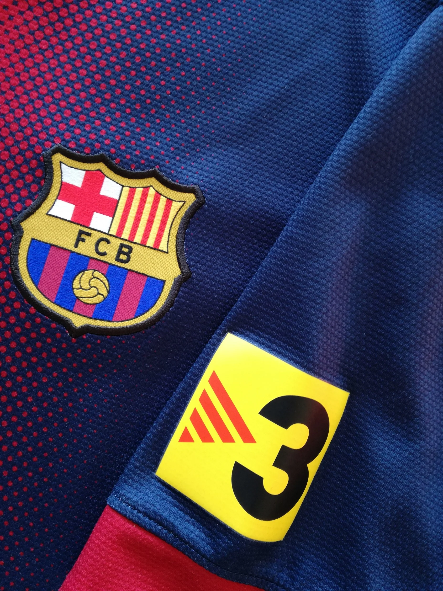 2012/13 Barcelona Home La Liga Football Shirt (S) - Image 4
