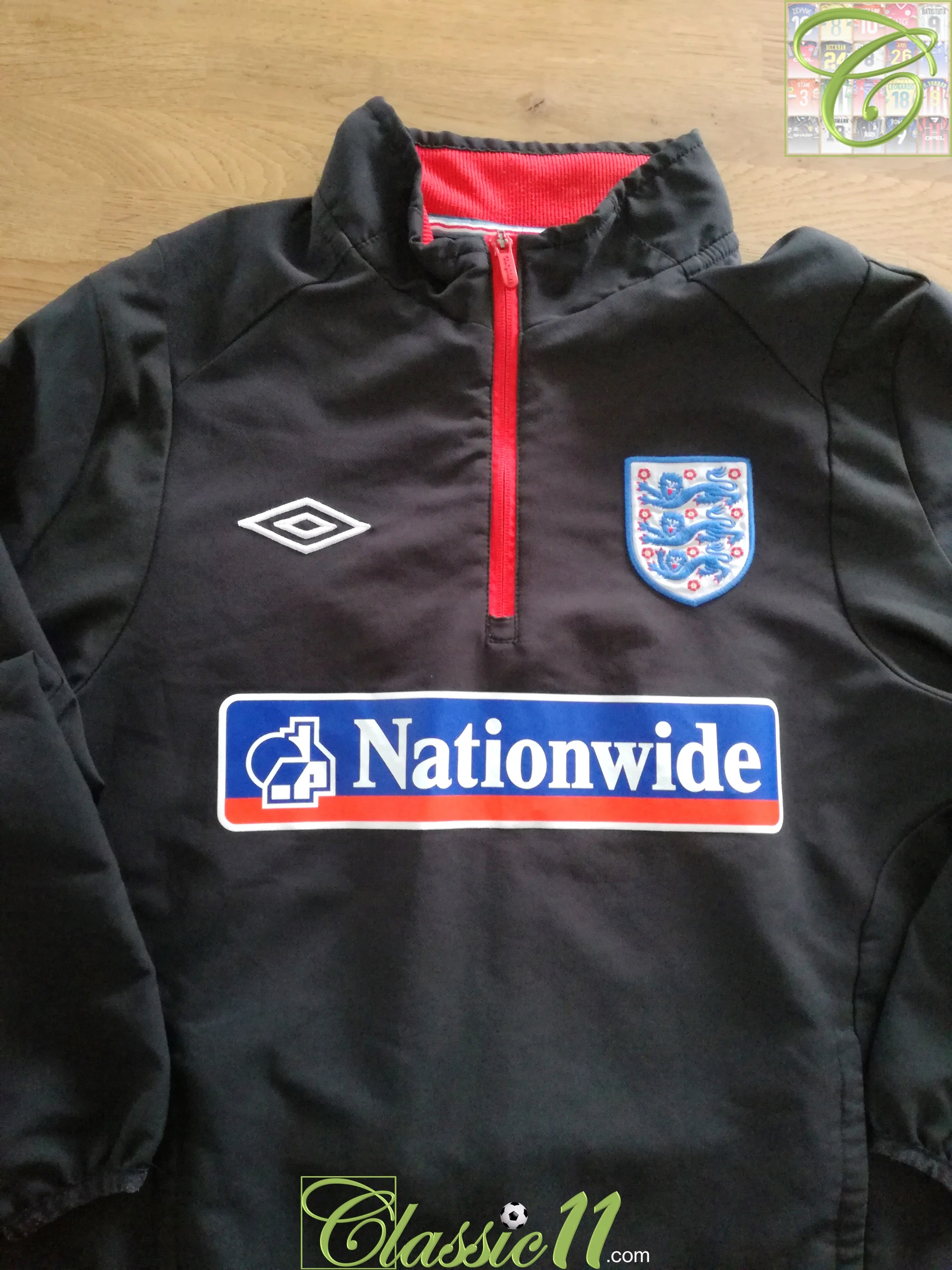 2010/11 England Drill Top (M)