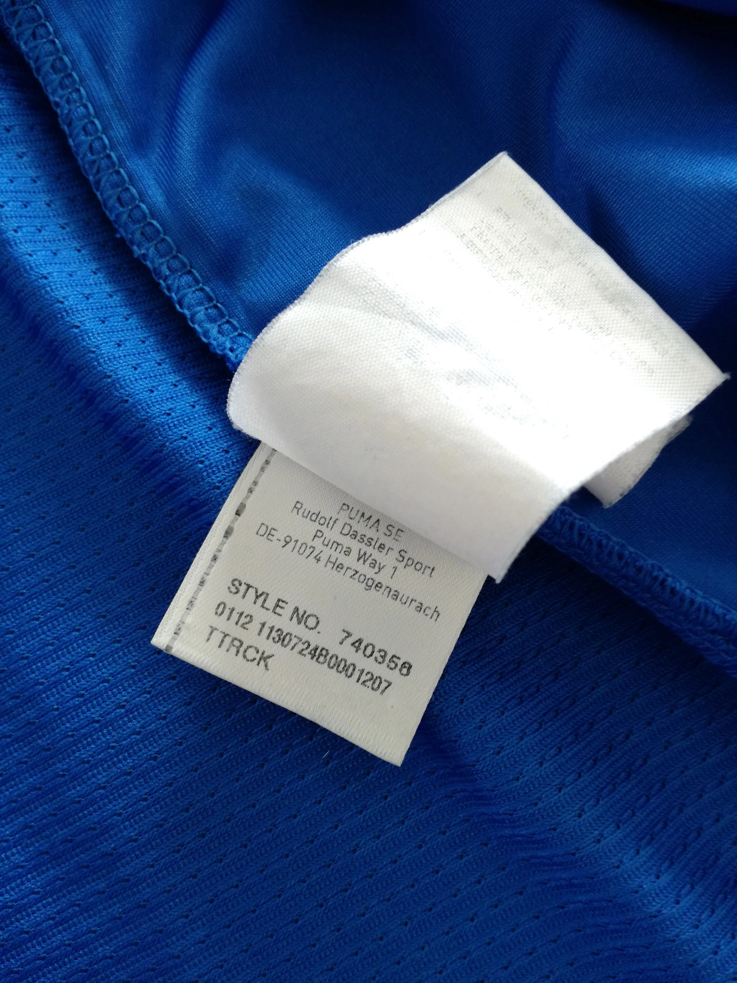 2012/13 Italy Home Football Shirt. (XXL) - Image 7