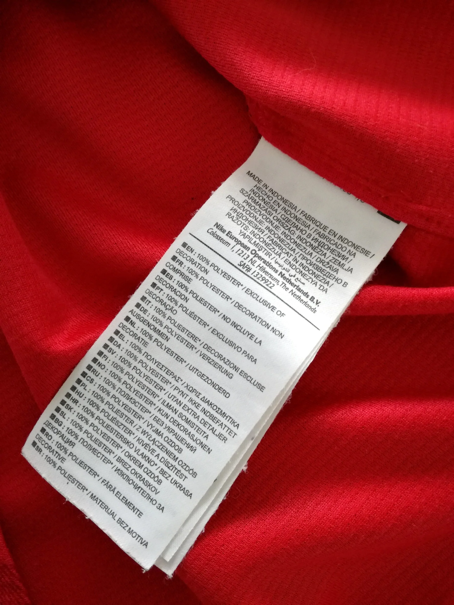 2012/13 Man Utd Home Football Shirt. (M) - Image 7