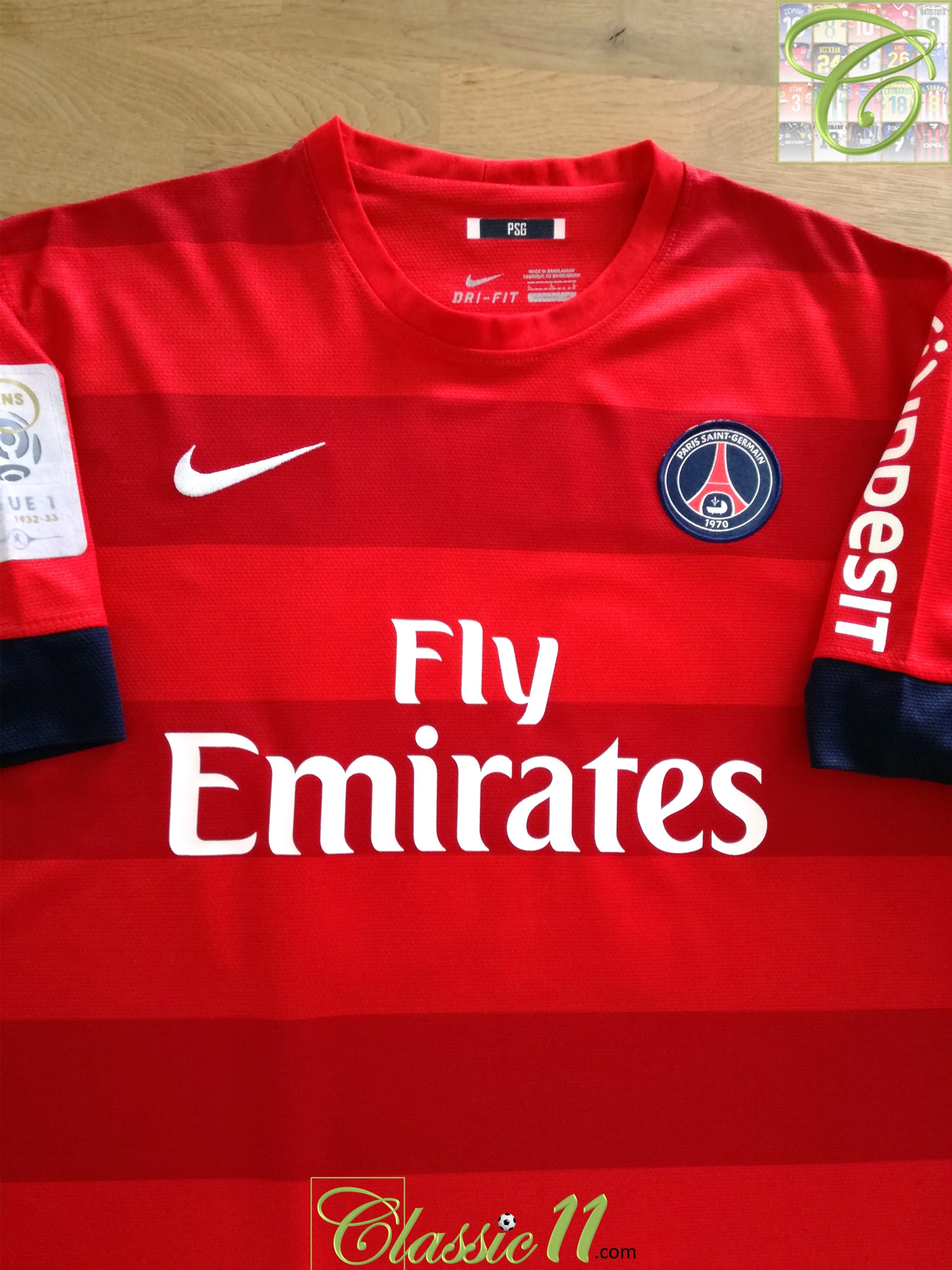 2012/13 PSG Away Ligue 1 Football Shirt Ibrahimović #18 (L) - Image 2