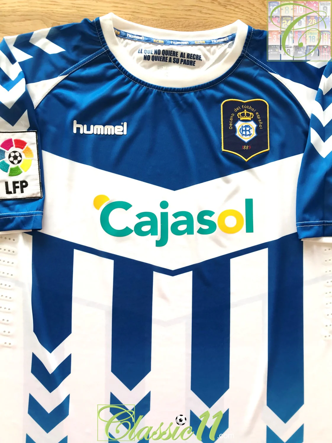 2012/13 Recreativo Huelva Home La Liga Football Shirt (XXL)