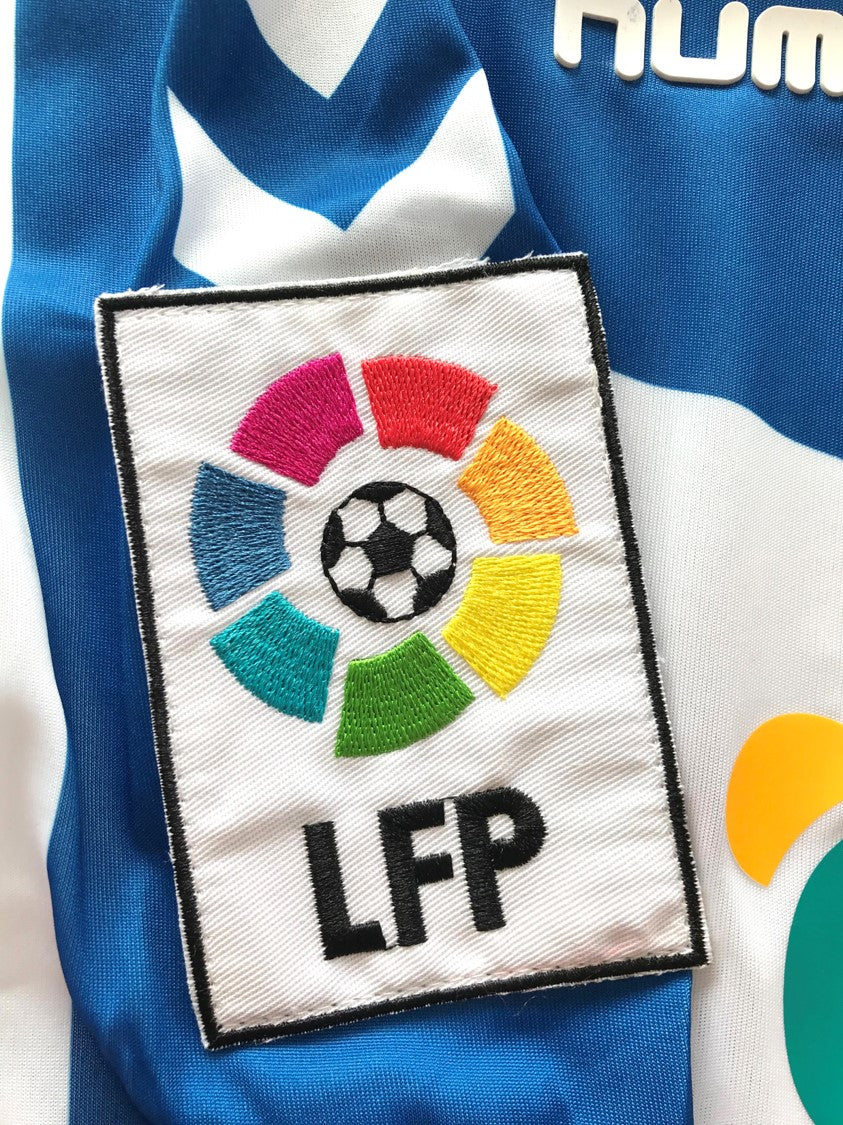 2012/13 Recreativo Huelva Home La Liga Football Shirt (XXL) - Image 3
