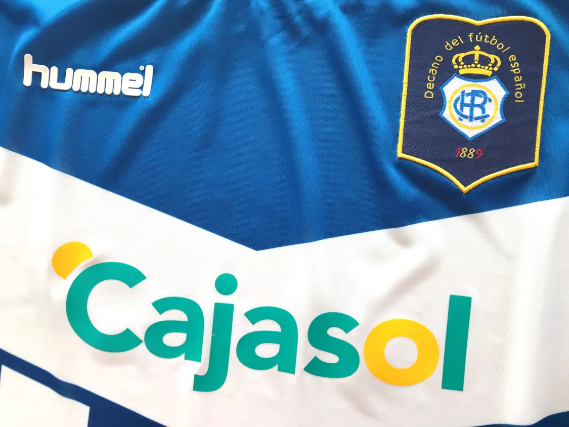 2012/13 Recreativo Huelva Home La Liga Football Shirt (XXL) - Image 5