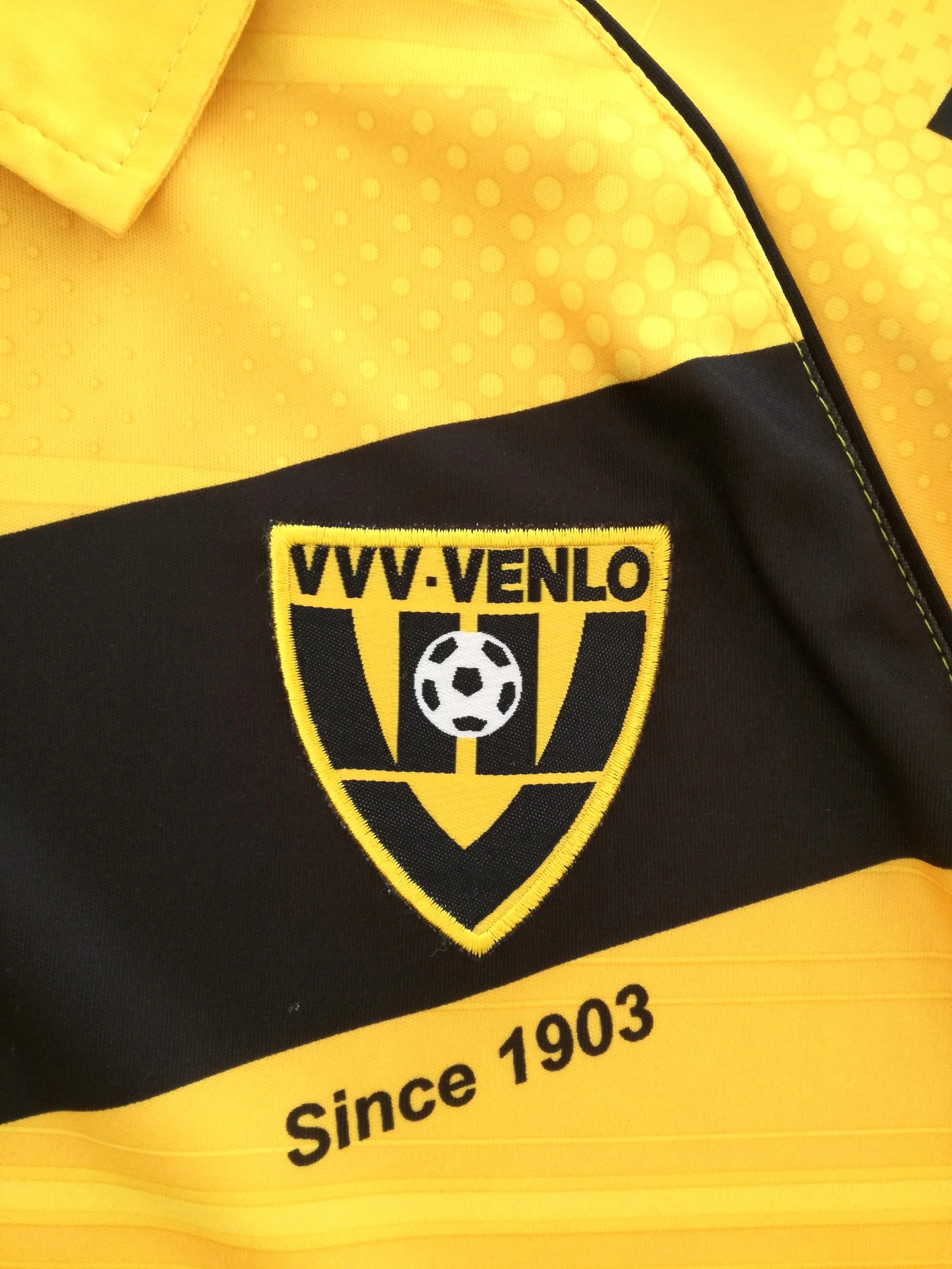 2012/13 VVV Venlo Home Eredivisie Match Worn Football Shirt Vorstermans #4 (M) - Image 4