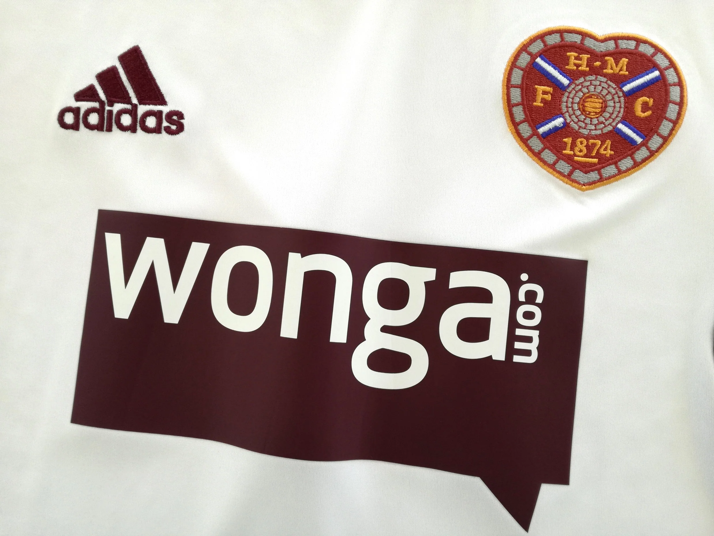 2013/14 Hearts Away Football Shirt (S) - Image 5