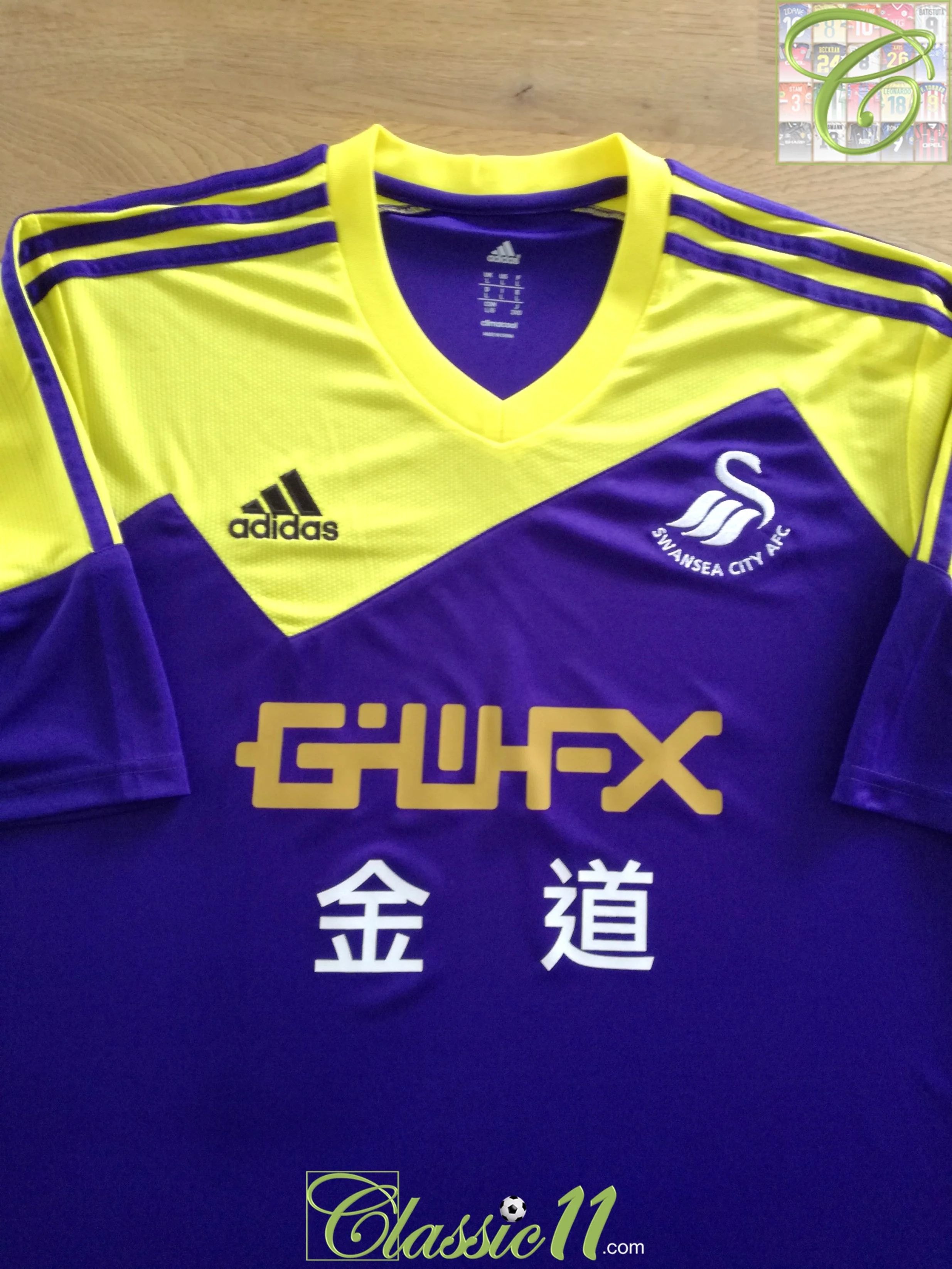 2013/14 Swansea City Away Football Shirt (S)