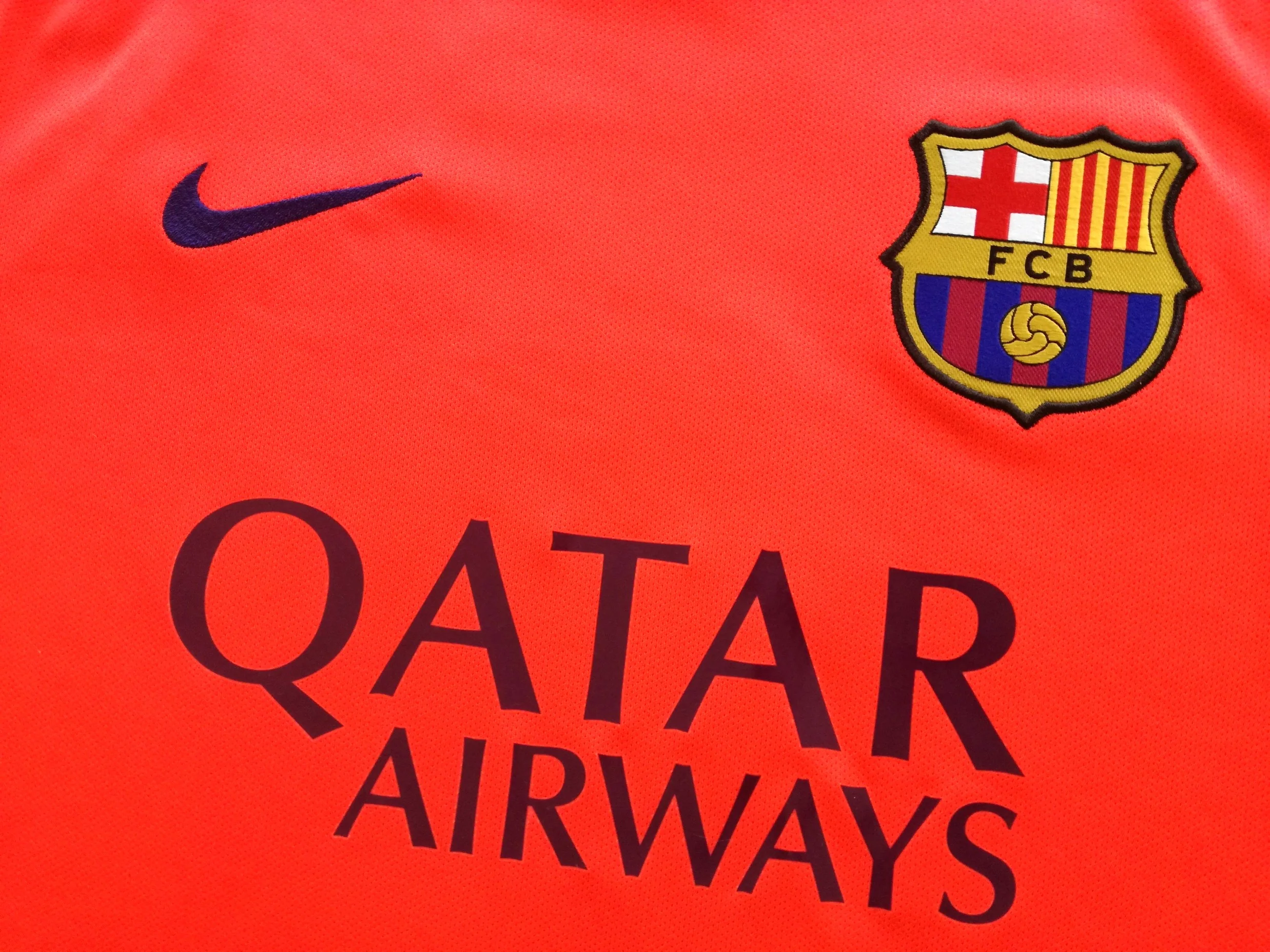2014/15 Barcelona Away La Liga Football Shirt Messi #10 (L) - Image 5