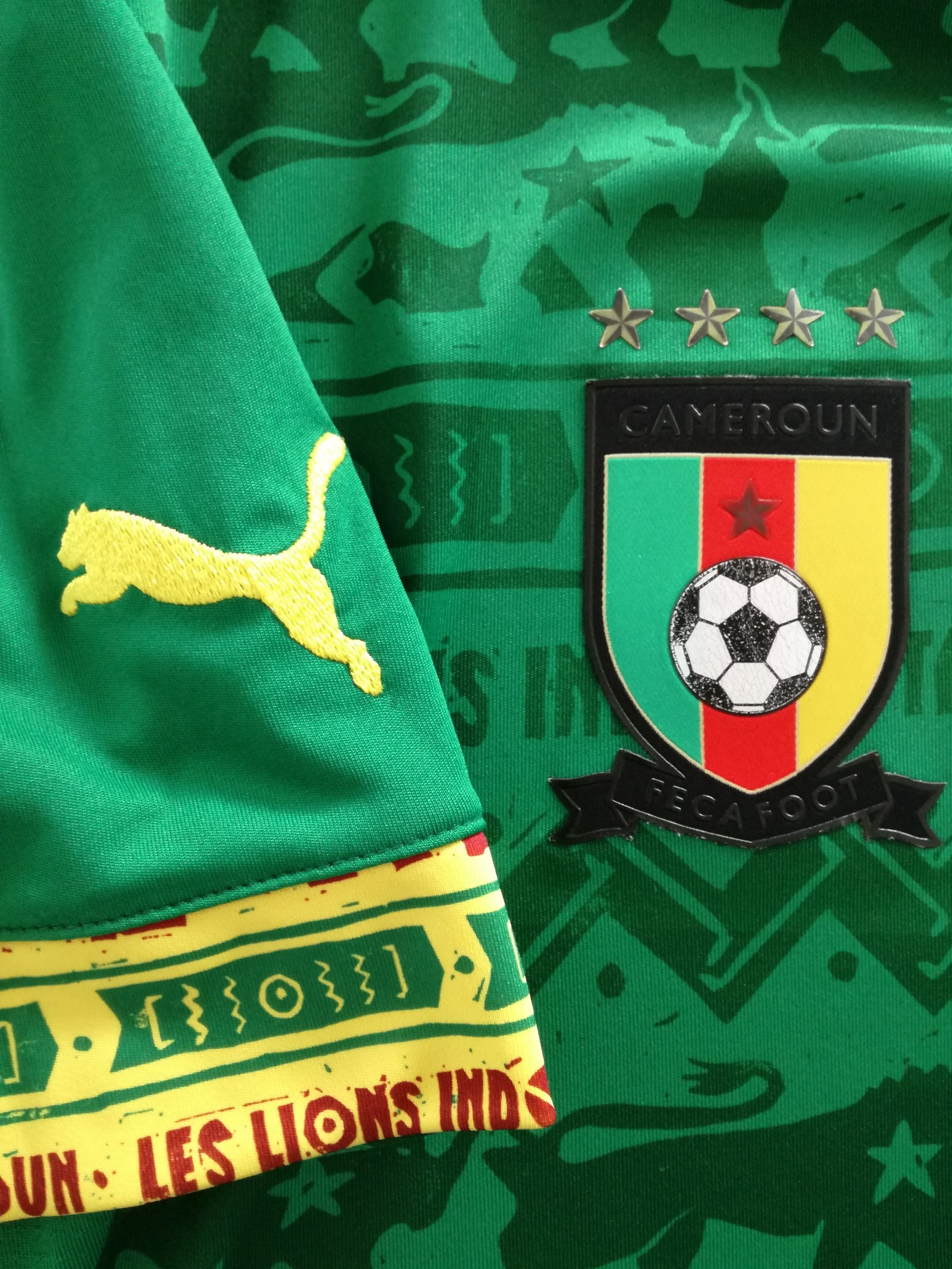 2014/15 Cameroon Home Football Shirt (L) - Image 6