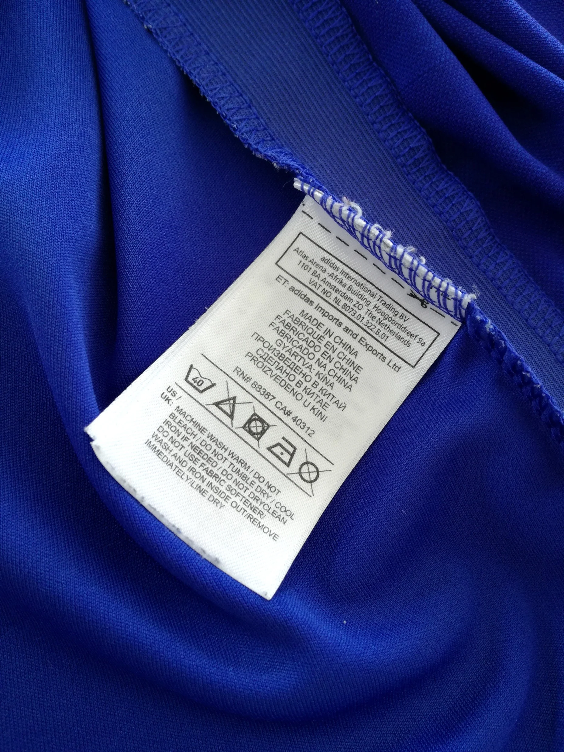 2014/15 Chelsea Home Premier League Football Shirt Fàbregas #4 (S) - Image 11