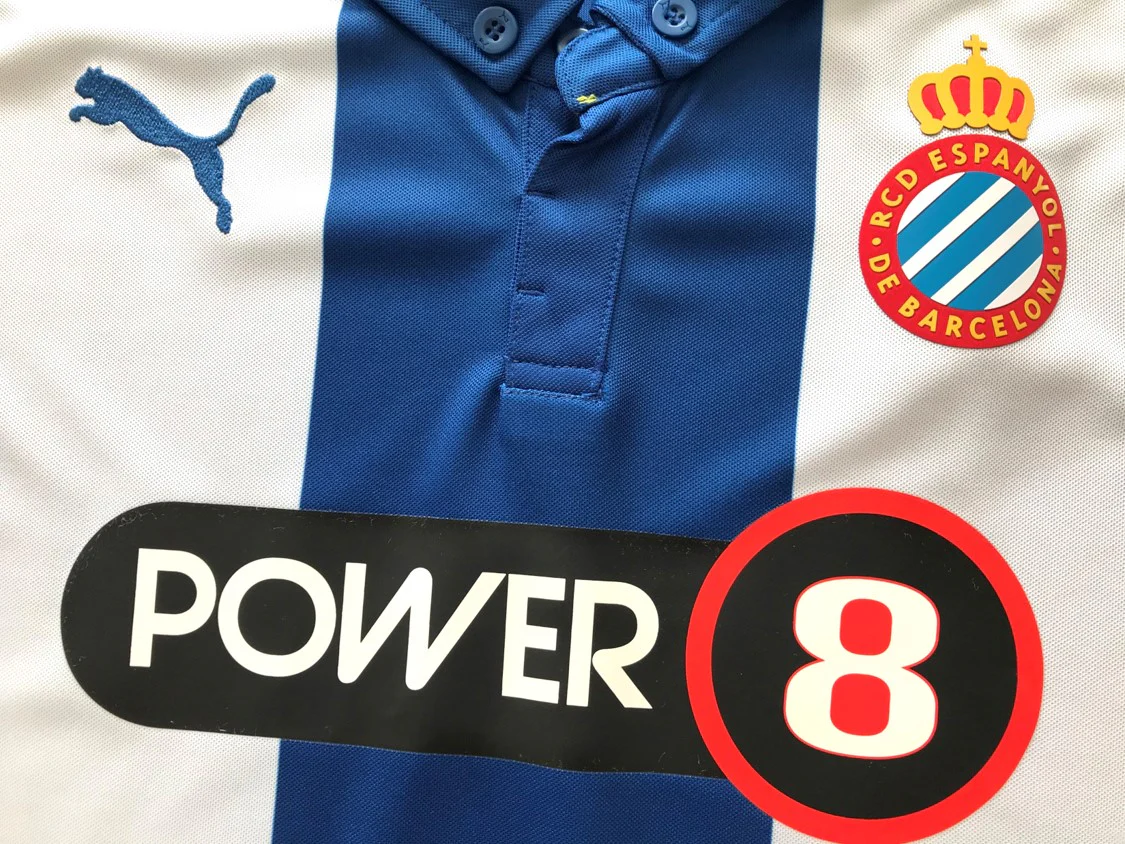 2014/15 Espanyol Home La Liga Football Shirt (L) - Image 5