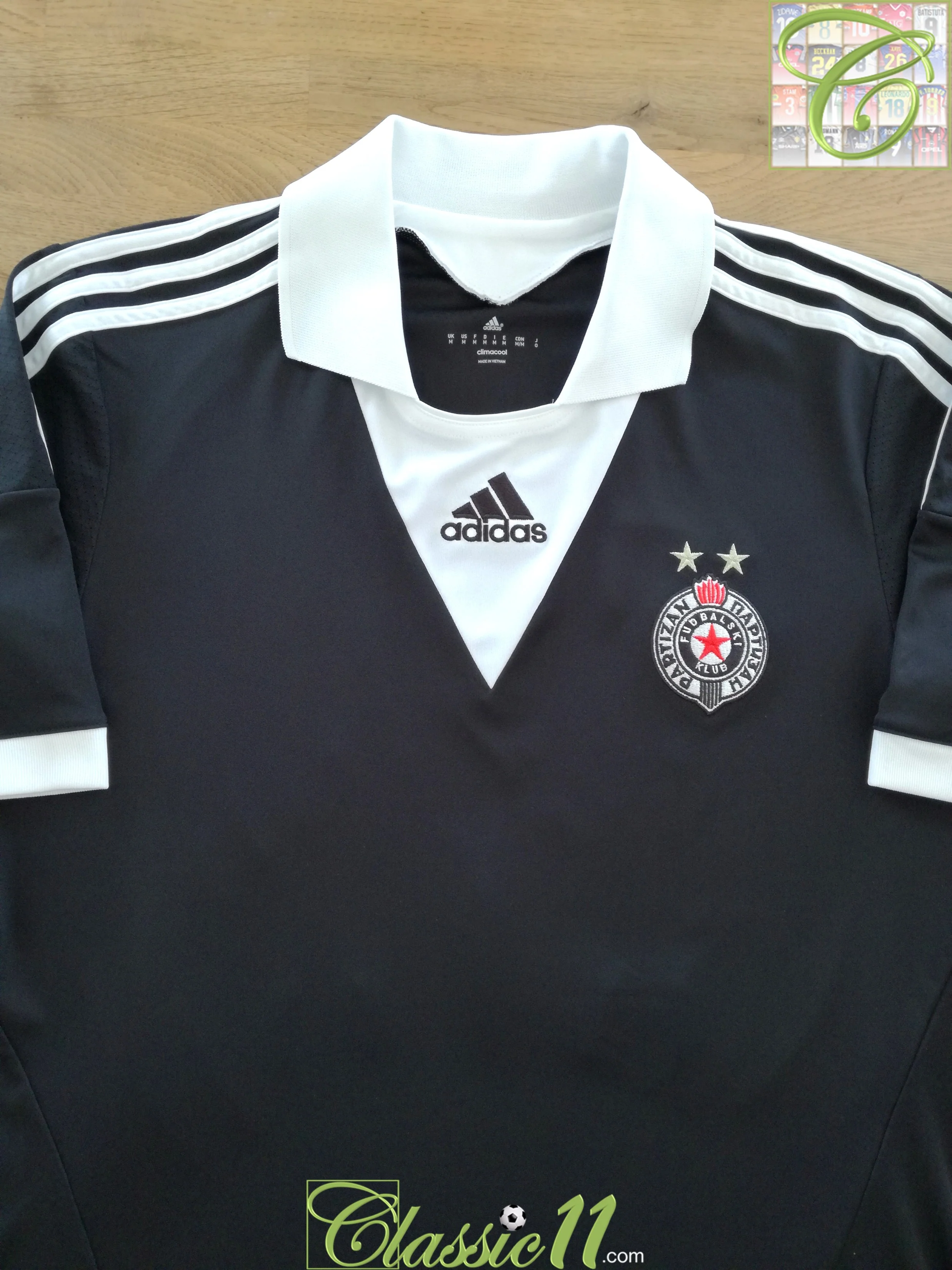 2013/14 FK Partizan Away Football Shirt Gulan #36 (M) *BNWT* - Image 2