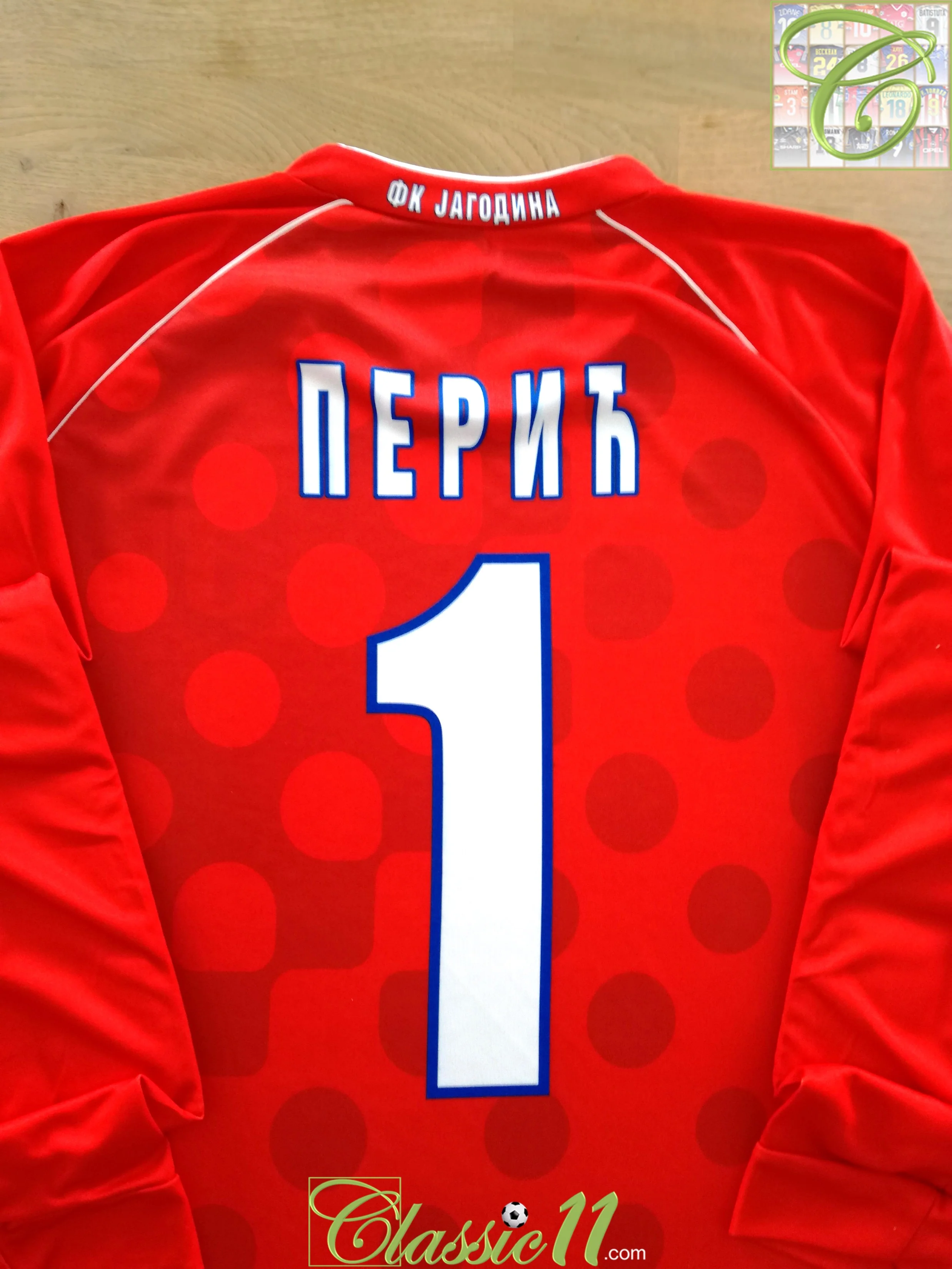 2014/15 Jagodina Goalkeeper Super Liga Football Shirt #1 (M)