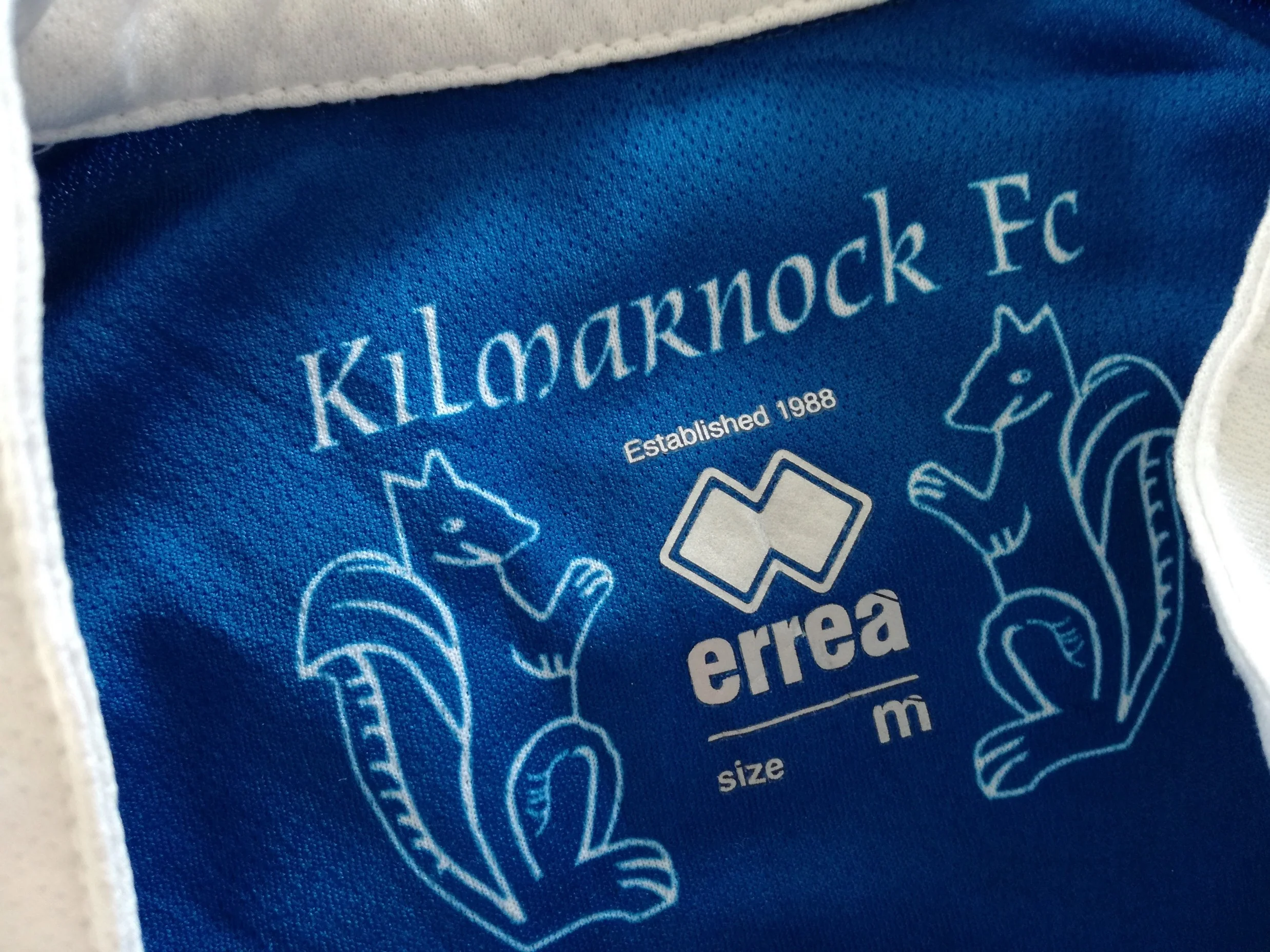 2014/15 Kilmarnock Home Football Shirt Brown #30 (M) - Image 5