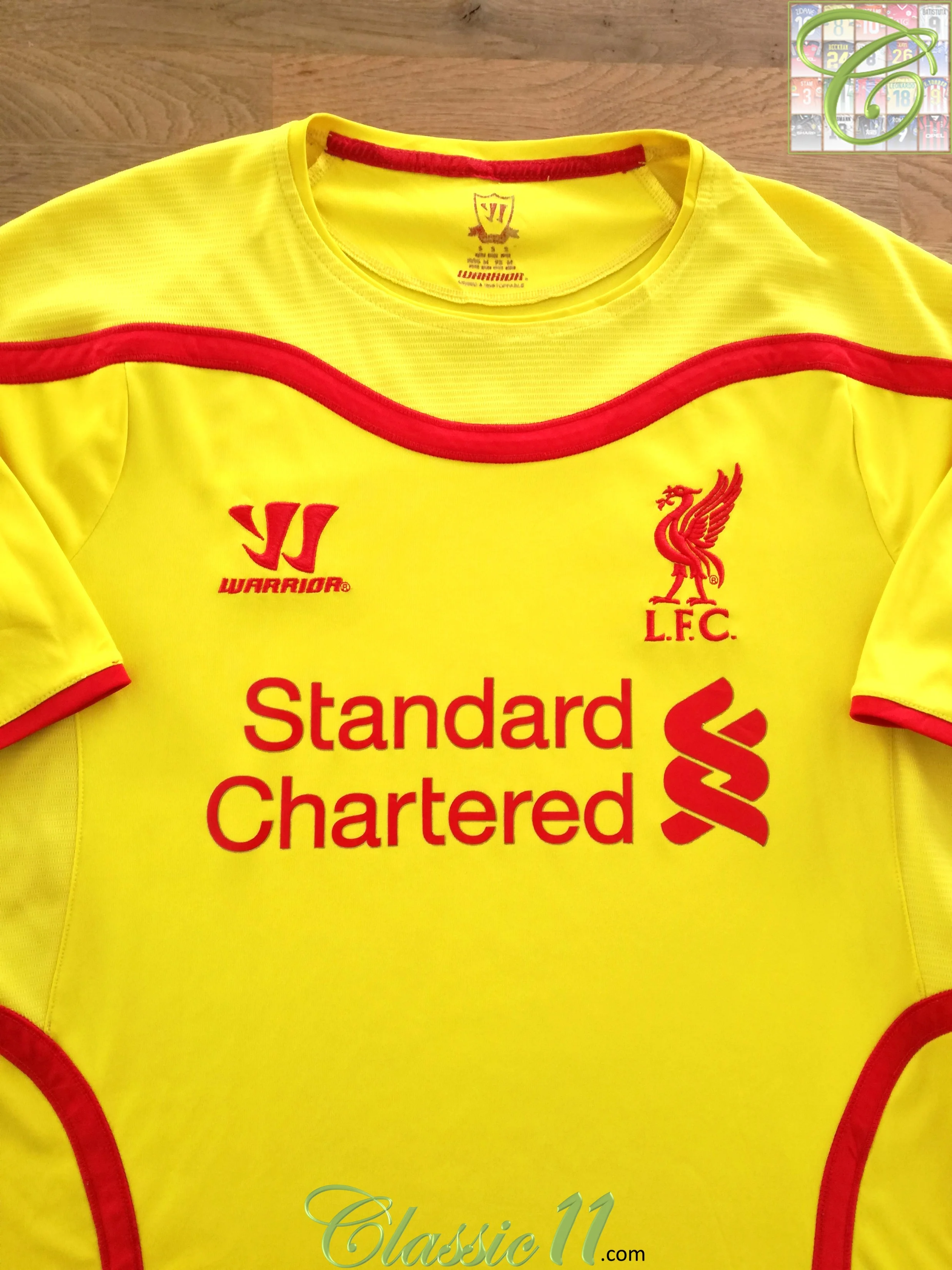 2014/15 Liverpool Away Football Shirt (S)