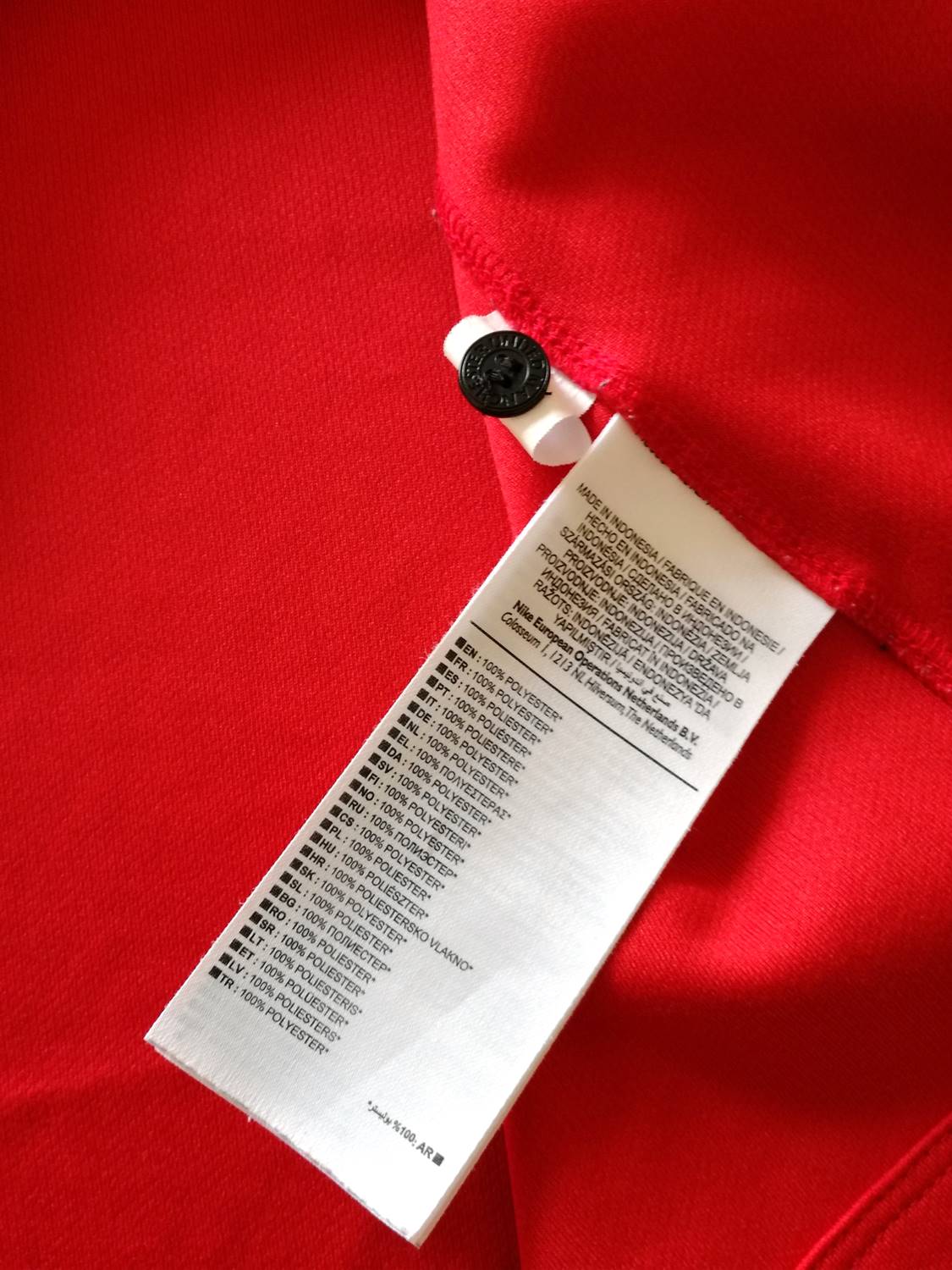 2014/15 Man Utd Home Football Shirt. (M) - Image 3