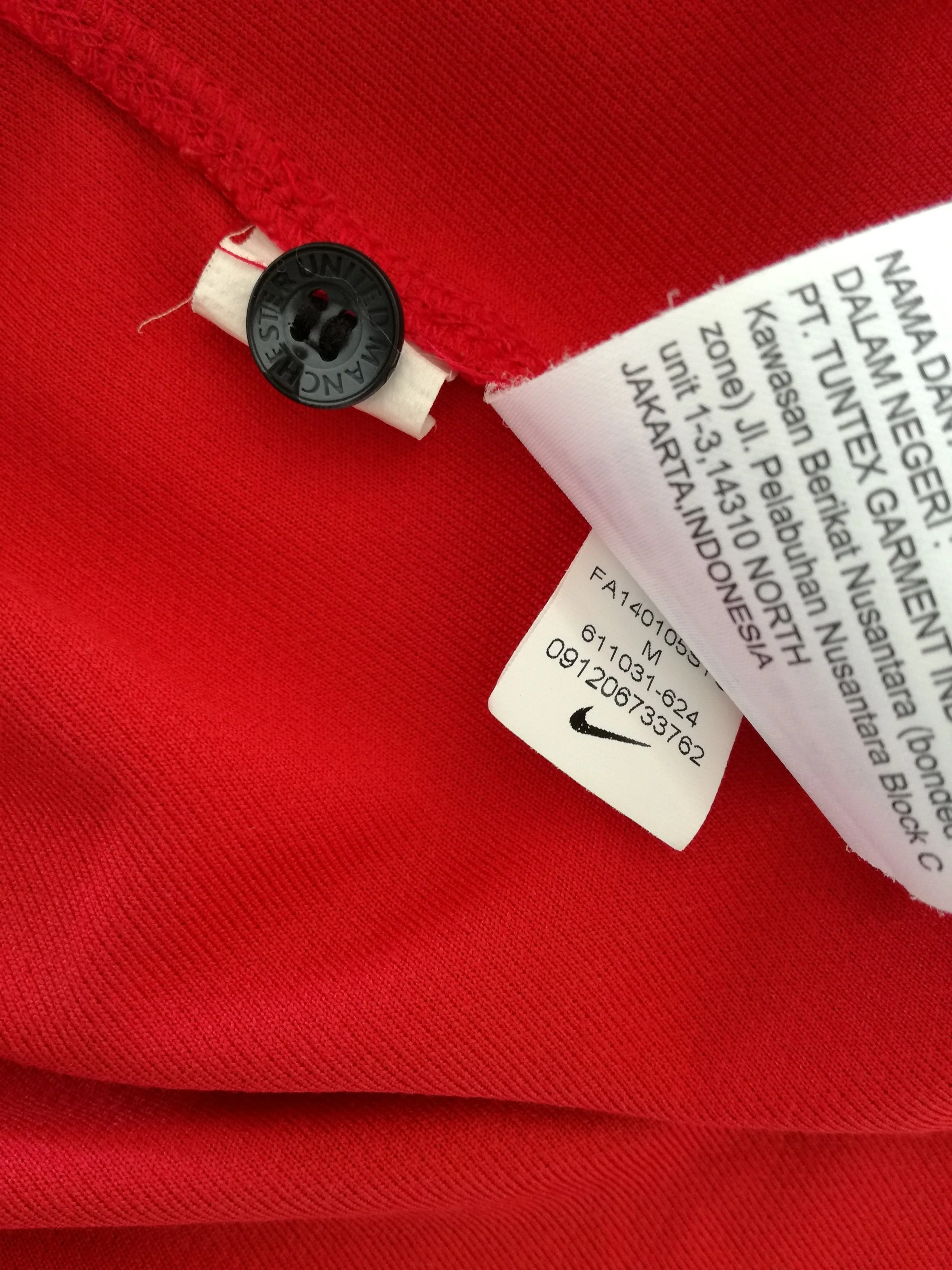 2014/15 Man Utd Home Premier League Football Shirt Mata #8 (M) - Image 12