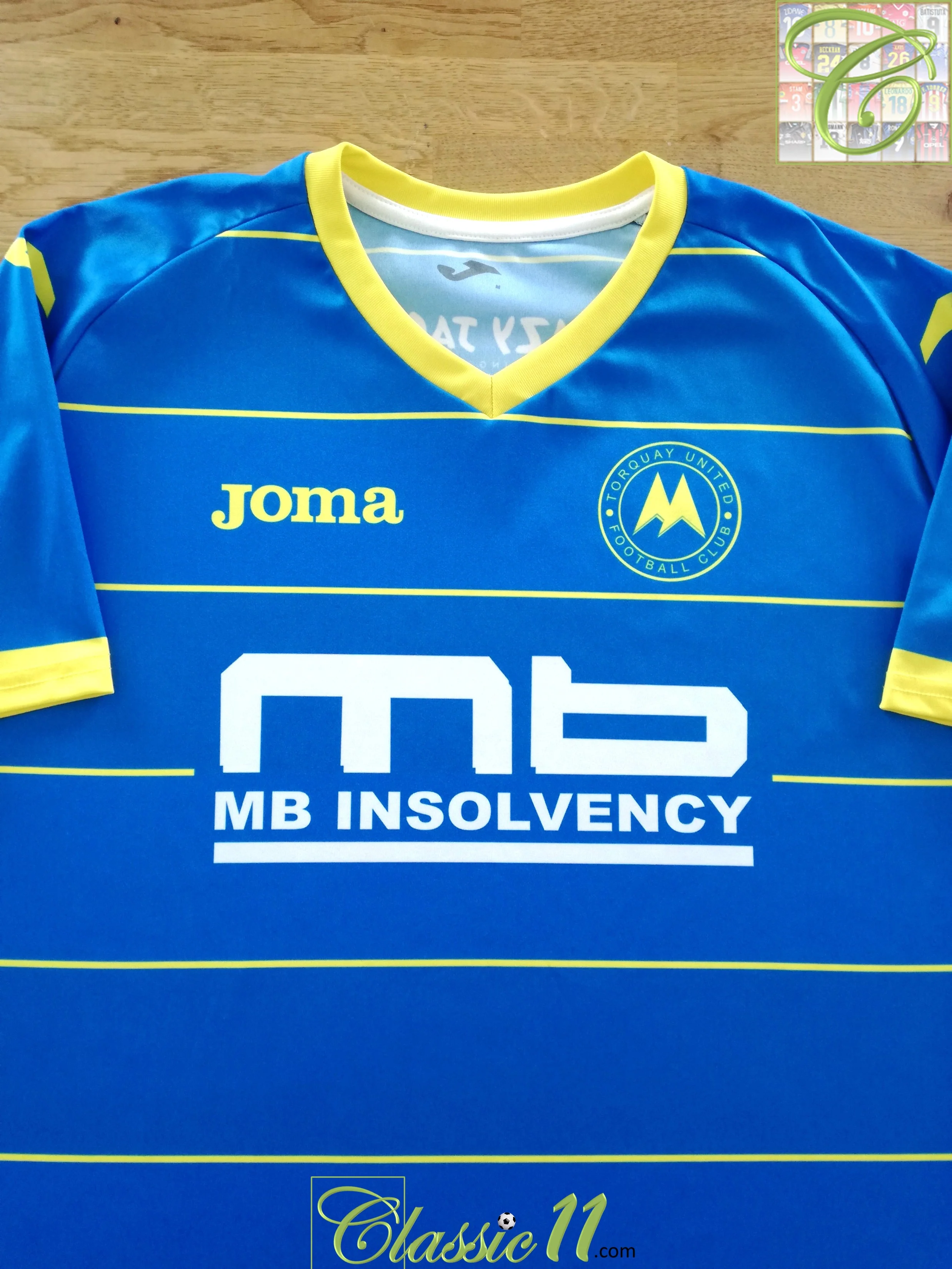 2014/15 Torquay United Away Football Shirt (M)