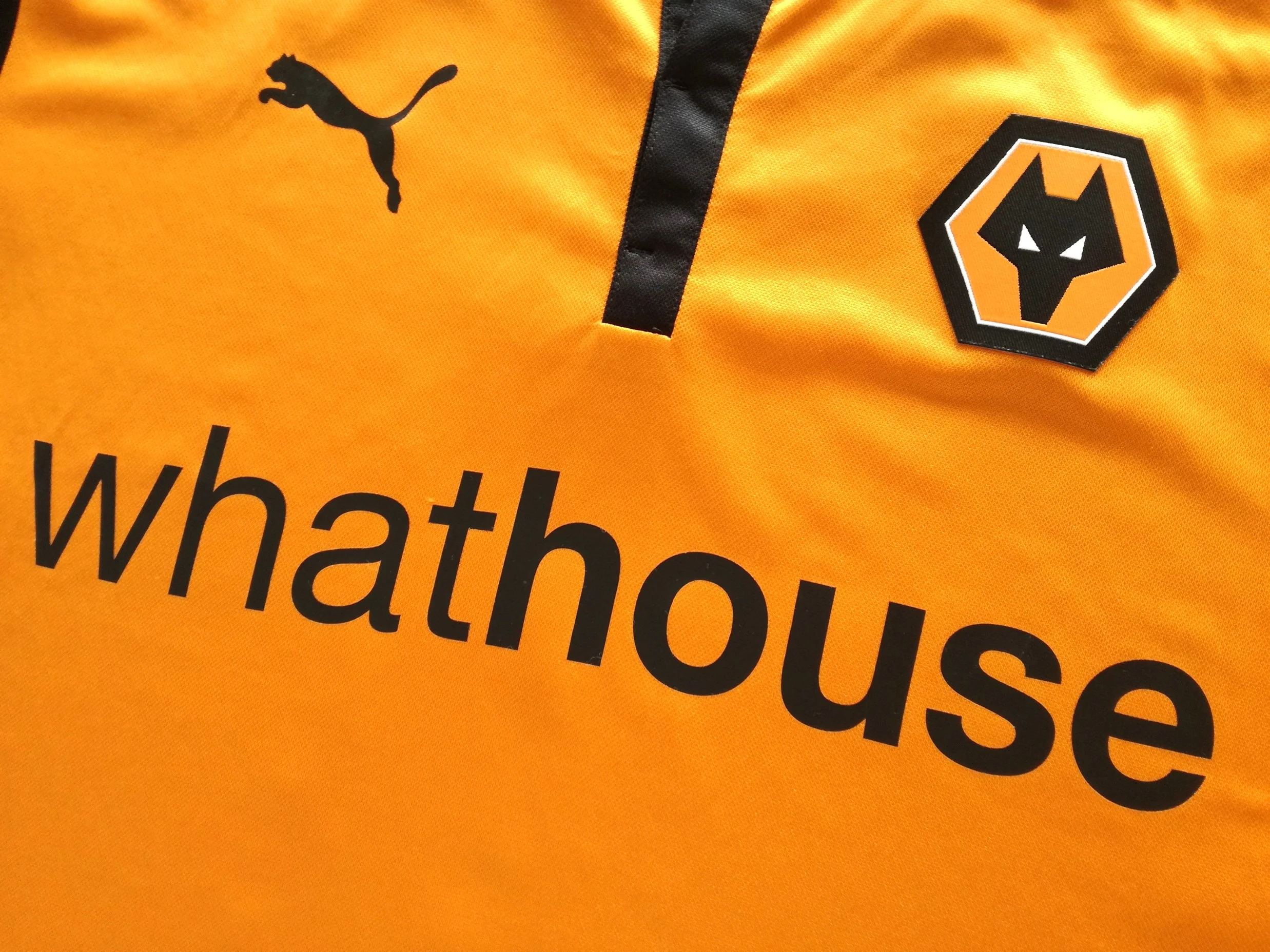 2014/15 Wolverhampton Wanderers Home EFL Football Shirt #3 (M) - Image 6