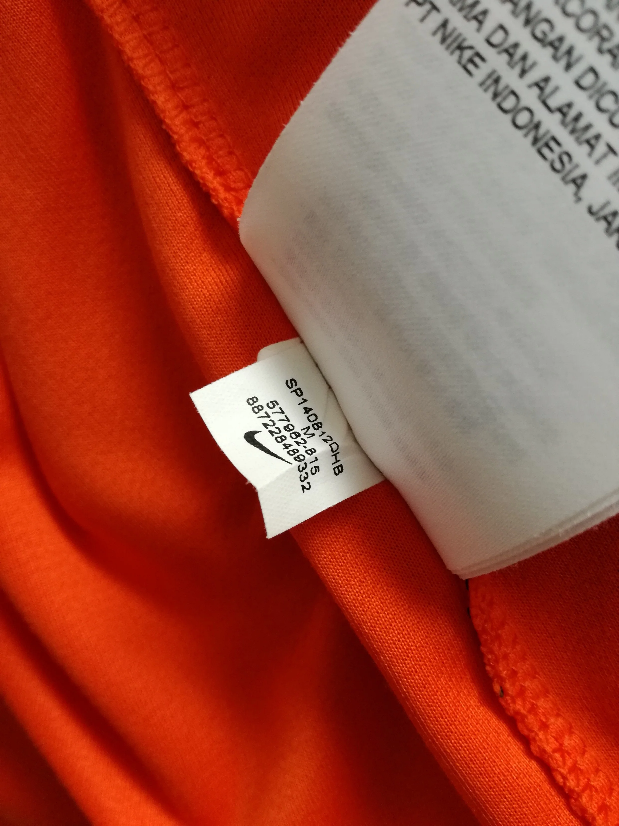 2014 Netherlands Home World Cup Football Shirt Wijnaldum #20 (M) - Image 11